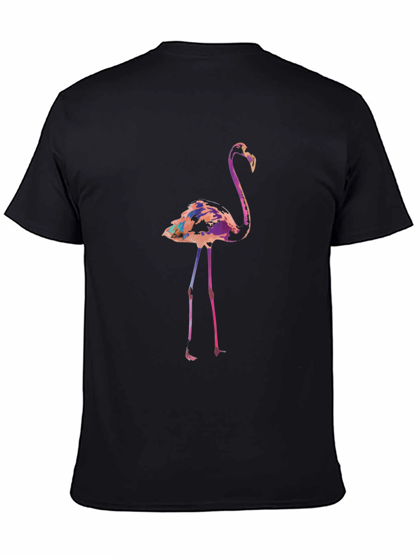 Flamingo Graphic Tee - Modern Mens Casual Shirt