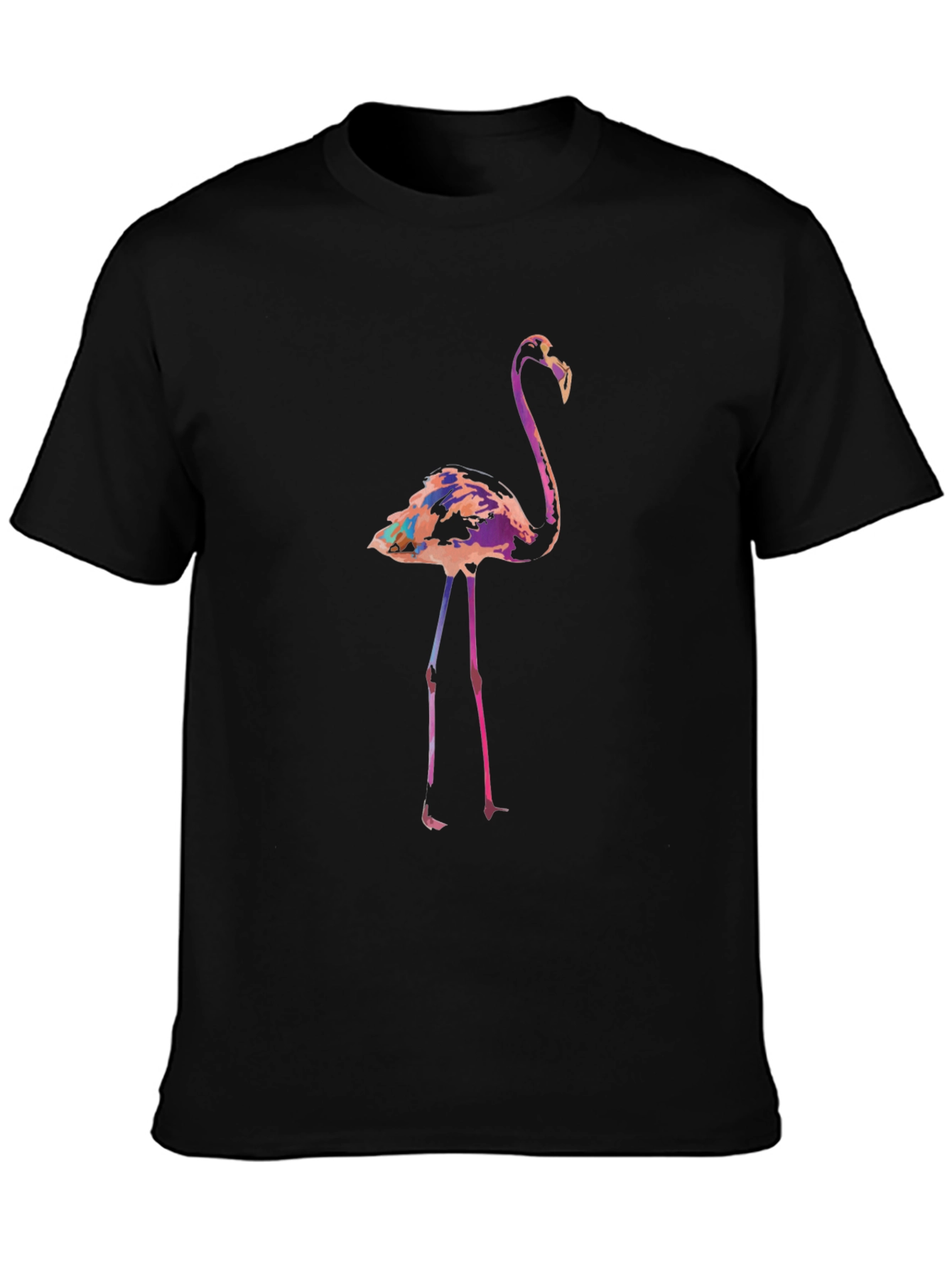 Flamingo Graphic Tee - Modern Mens Casual Shirt
