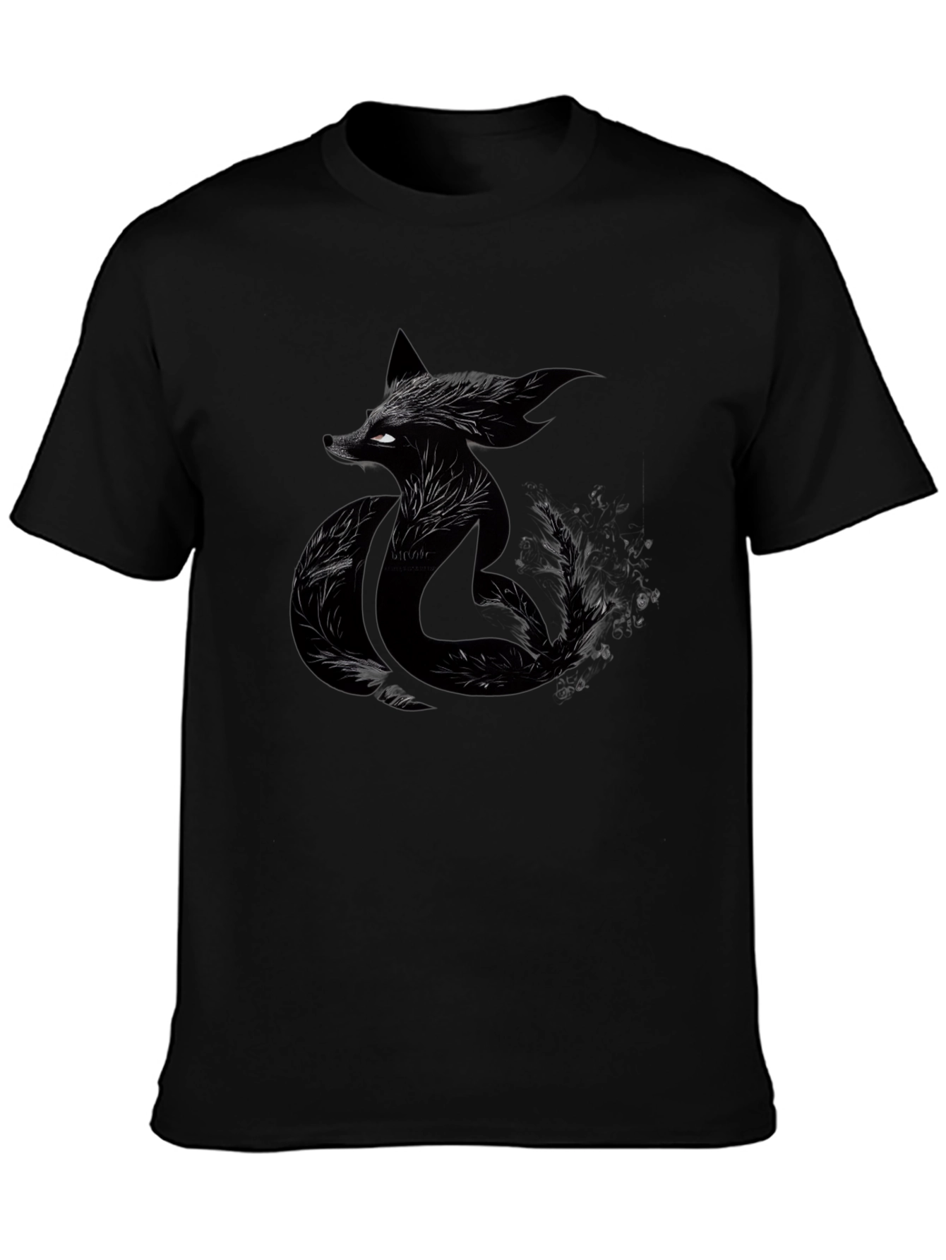 Fox Graphic Tee - Mens Black T-Shirt