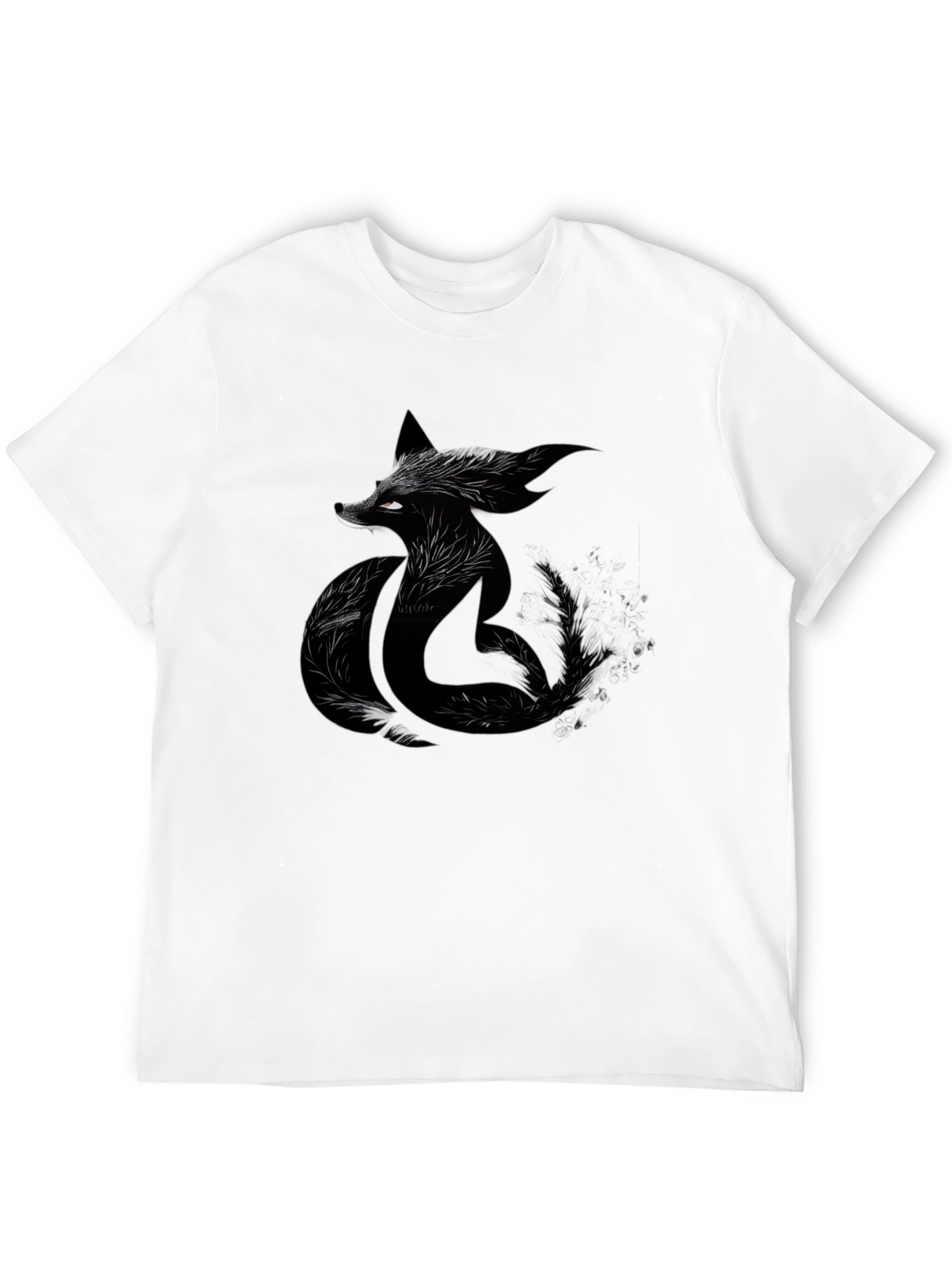 Fox Graphic Tee - Mens Black T-Shirt