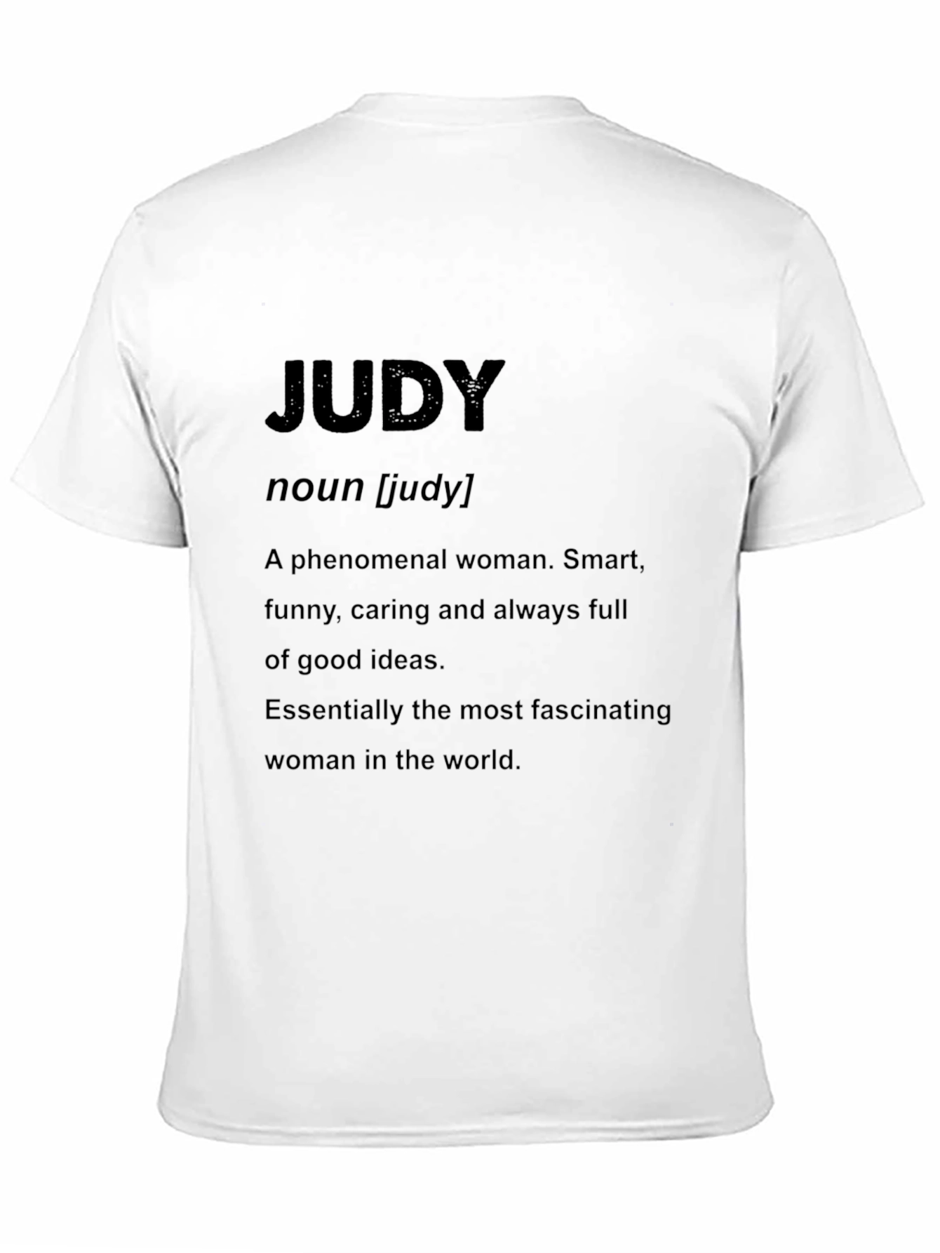 Judy Definition T-Shirt - Phenomenal Woman Tee