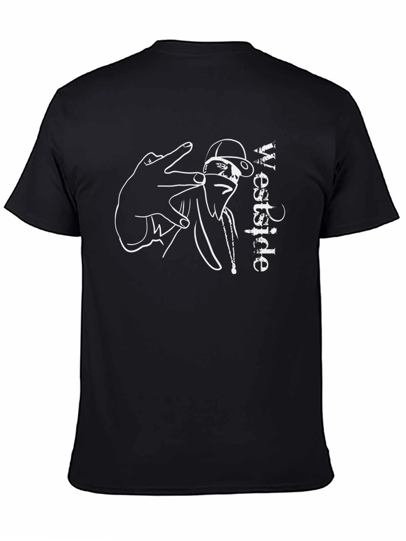 Westside Graphic Tee - Urban Style Black T-Shirt