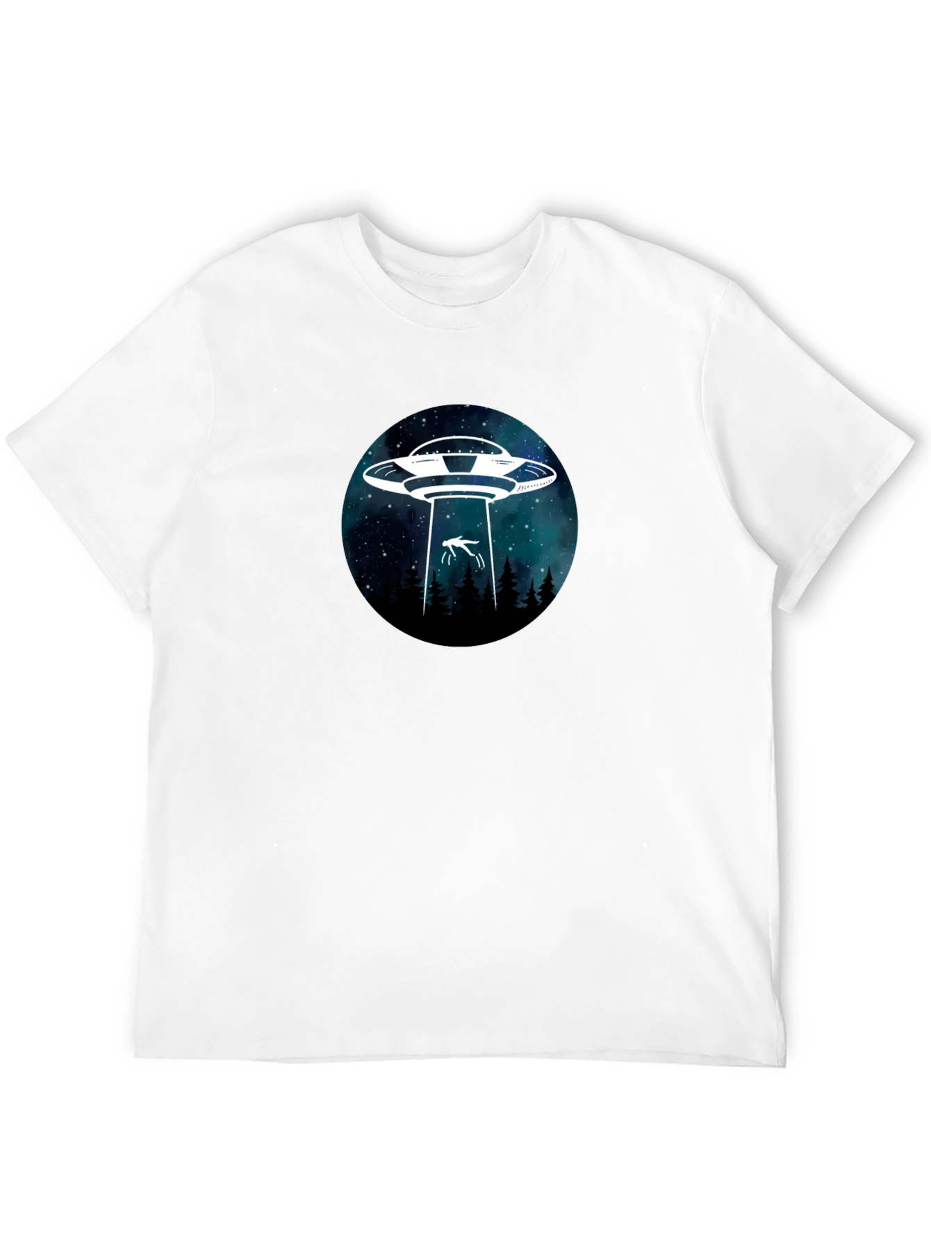 UFO Abduction T-Shirt - Sci-Fi Alien Graphic Tee