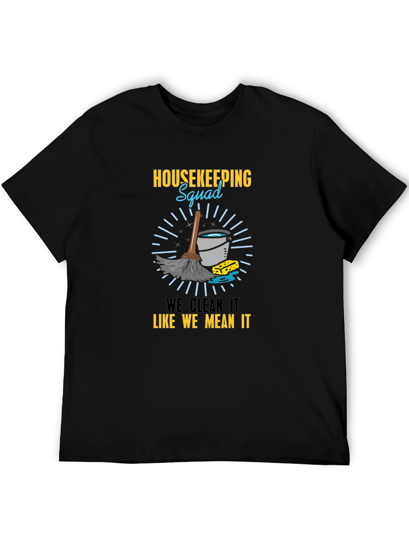 Housekeeping Squad T-Shirt - Cleaning Crew Apparel