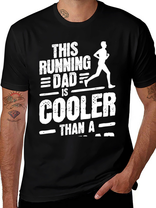 Running Dad T-Shirt - Cool Dad Tee