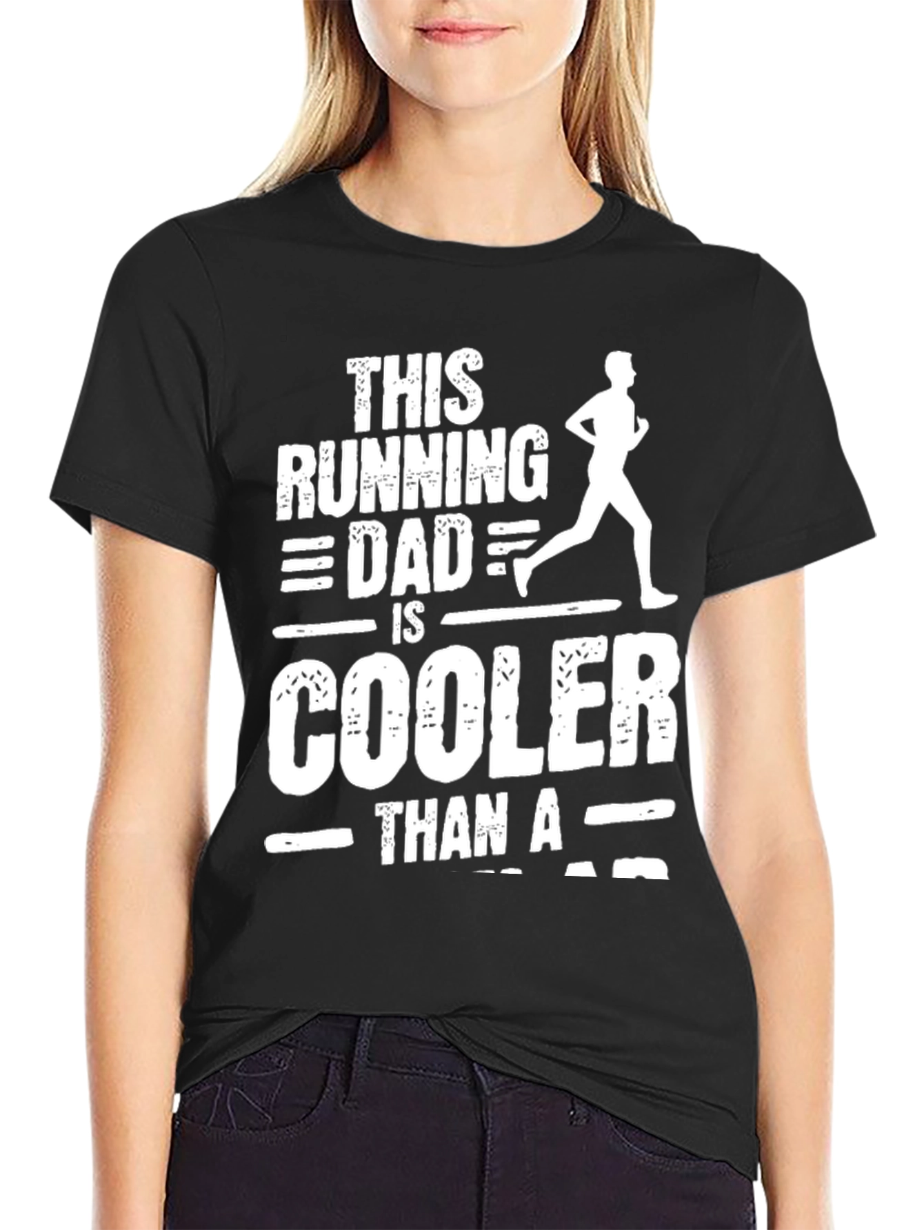 Running Dad T-Shirt - Cool Dad Tee