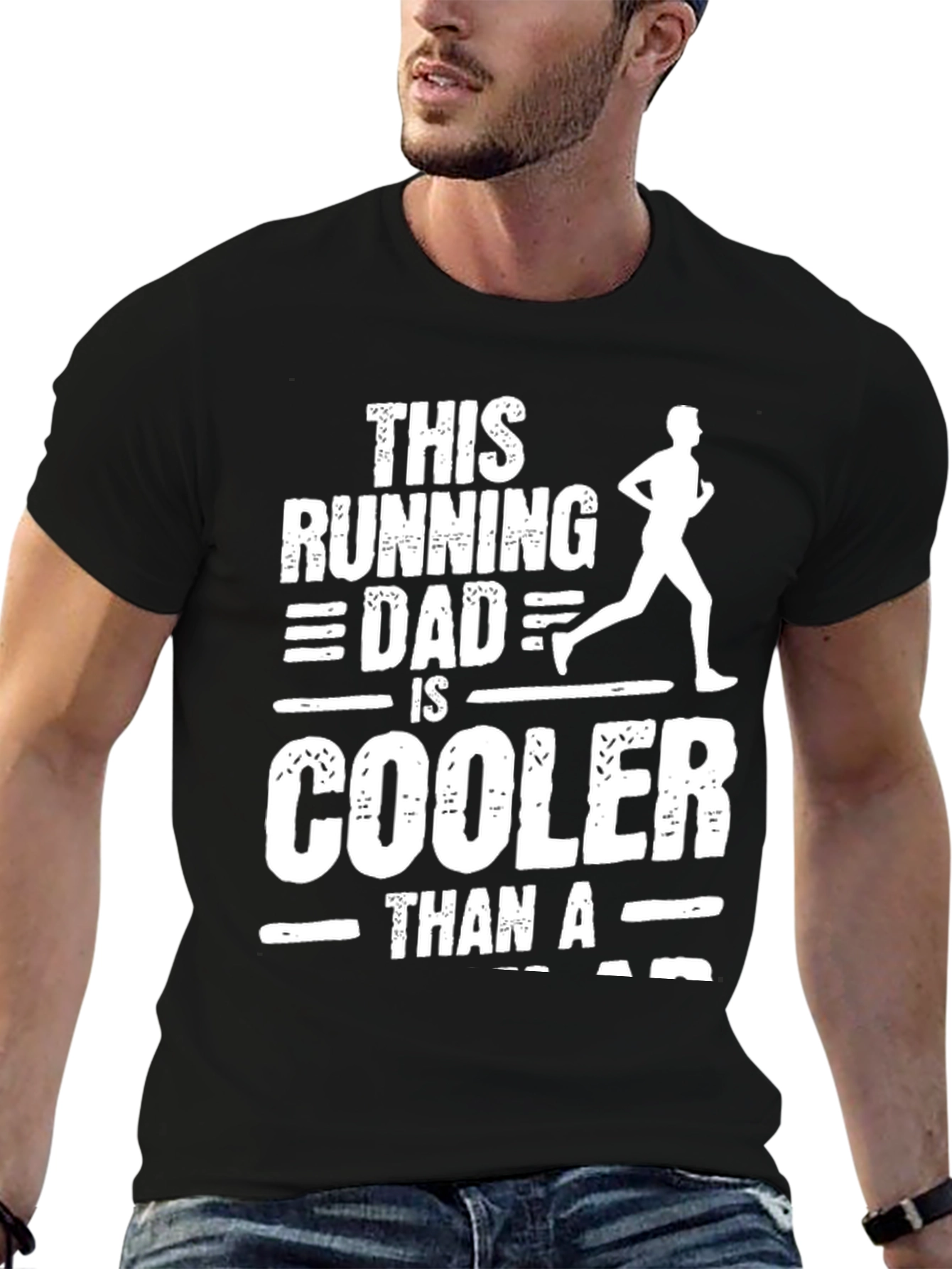 Running Dad T-Shirt - Cool Dad Tee