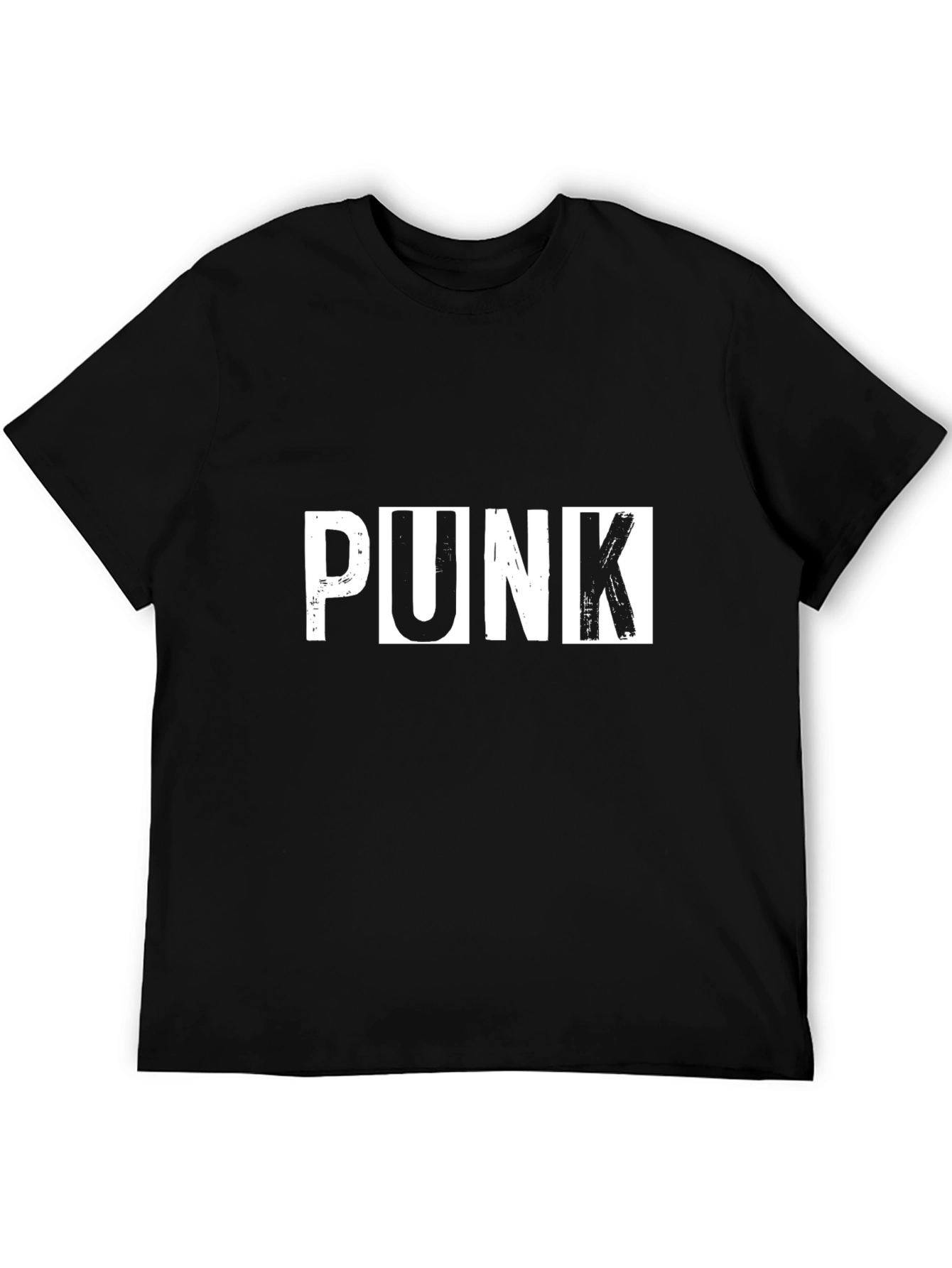 Punk Graphic Black T-Shirt
