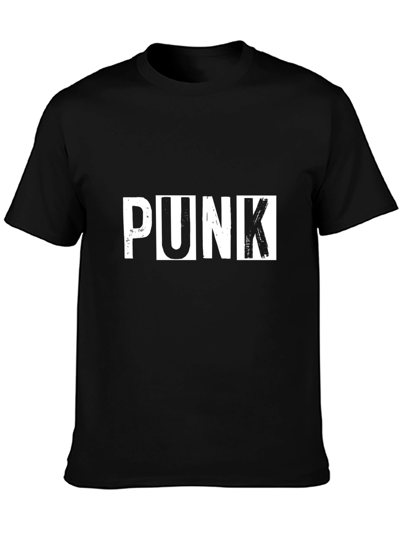Punk Graphic Black T-Shirt