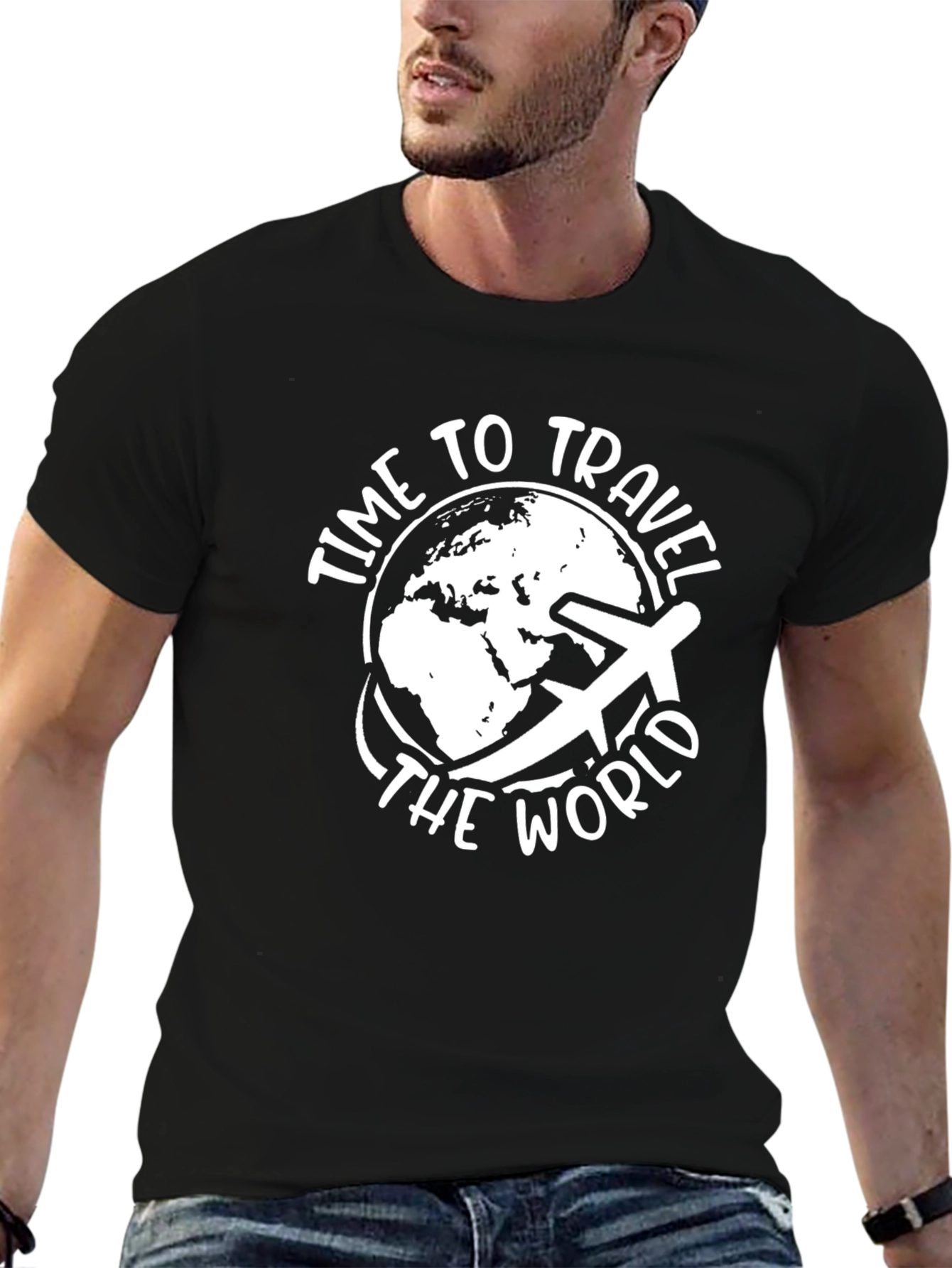 Time to Travel the World Graphic T-Shirt