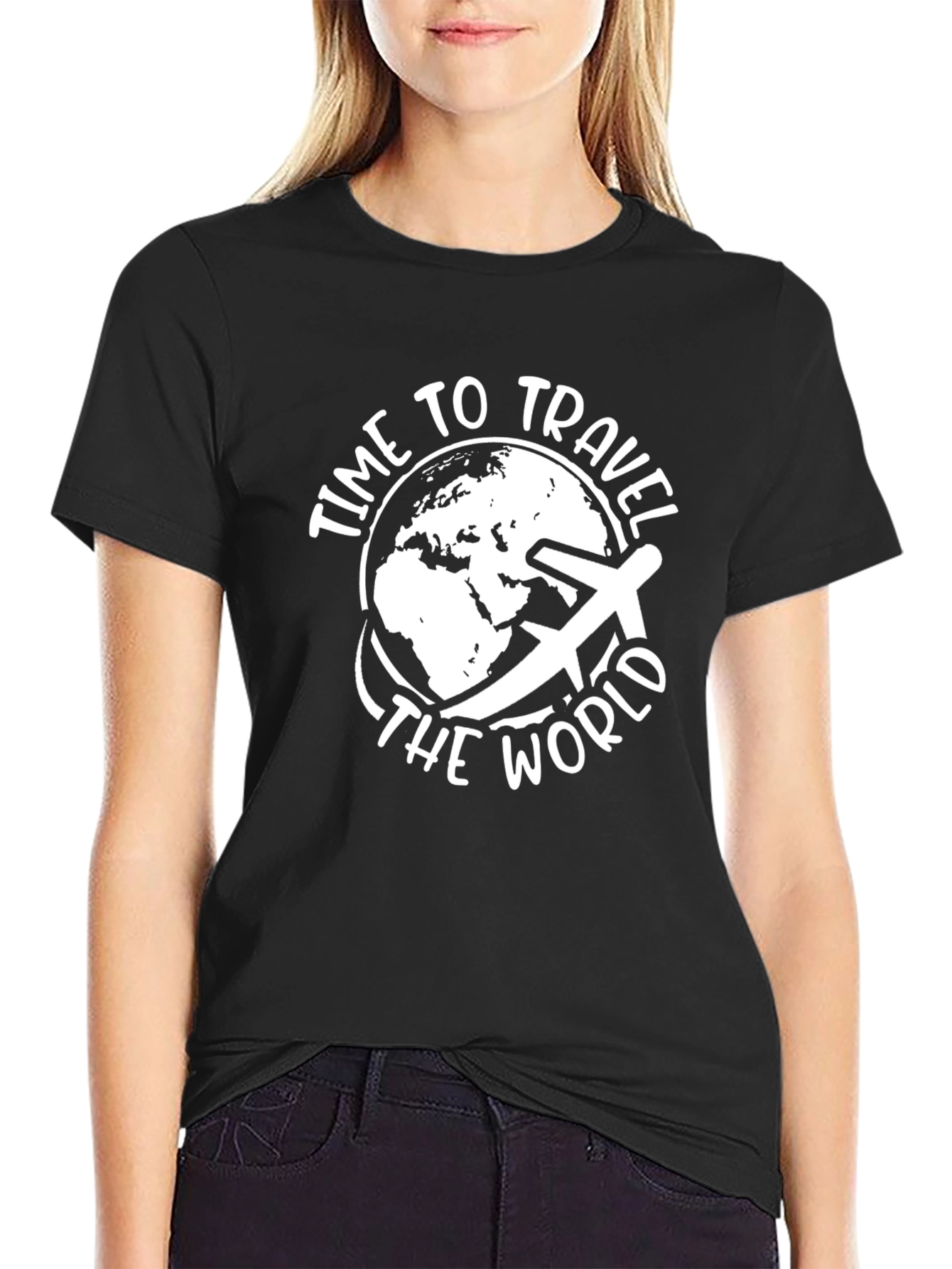 Time to Travel the World Graphic T-Shirt
