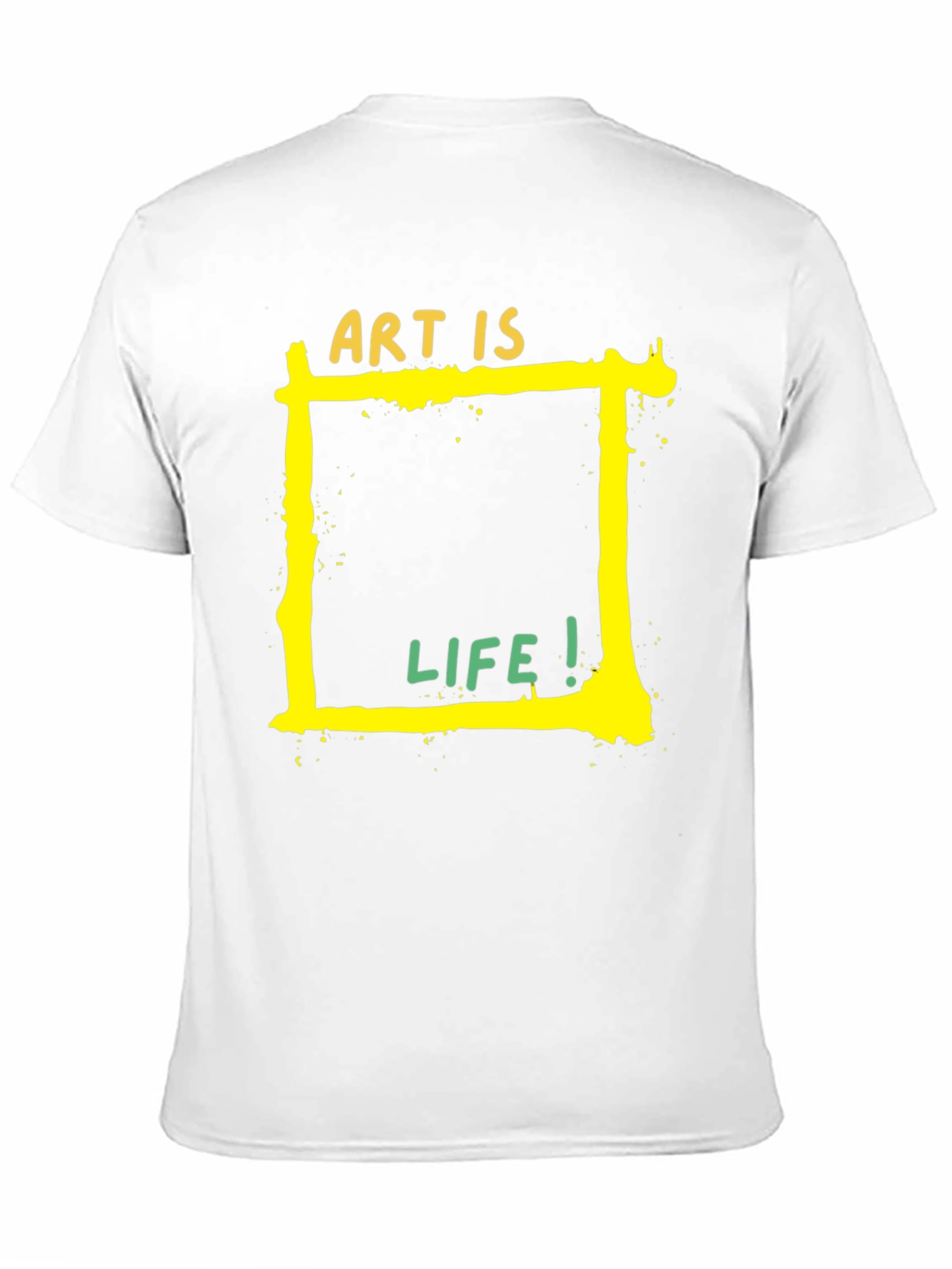 Art is Life Graphic Tee - Black Unisex T-Shirt