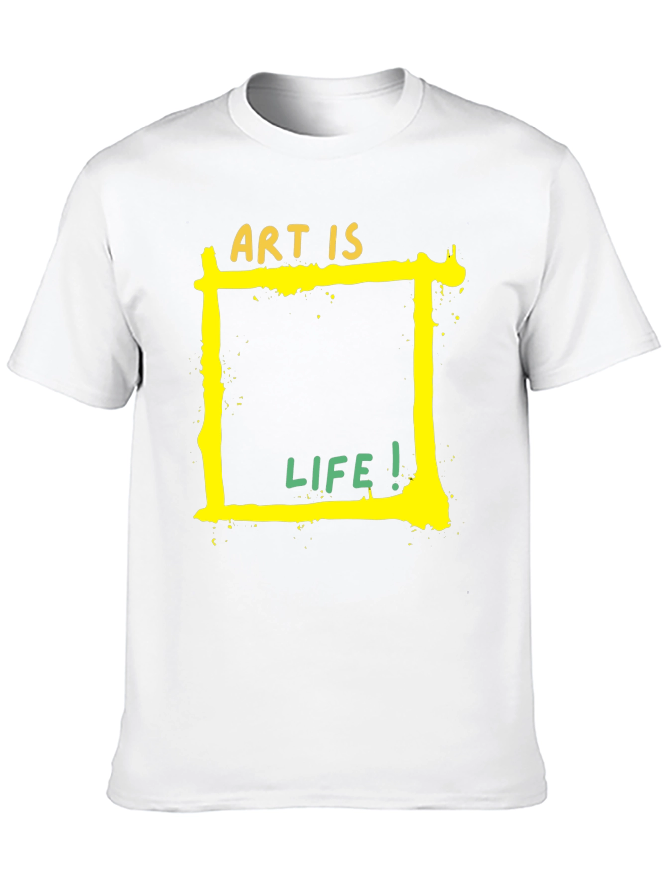 Art is Life Graphic Tee - Black Unisex T-Shirt