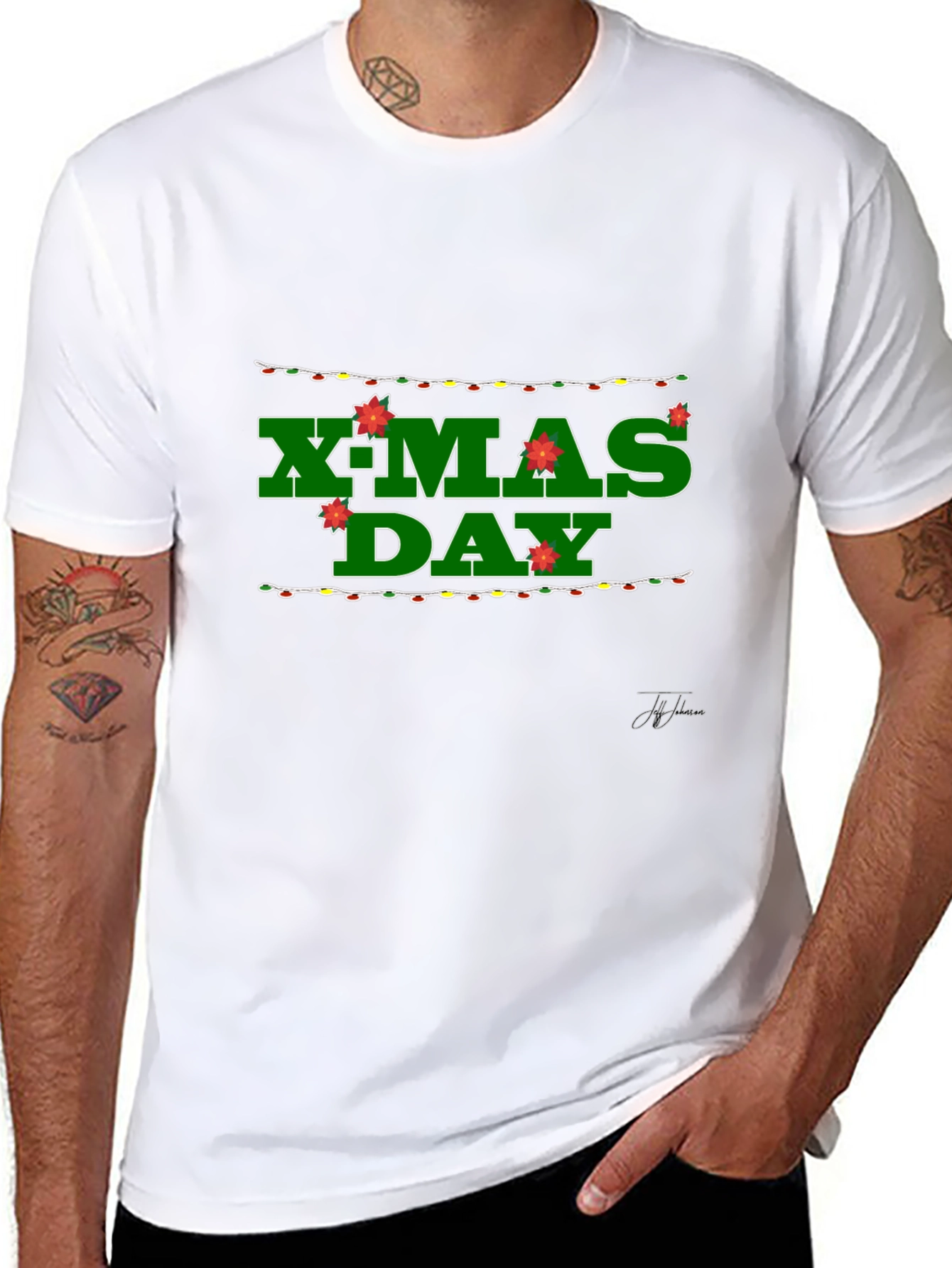 Festive X-Mas Day Graphic Tee