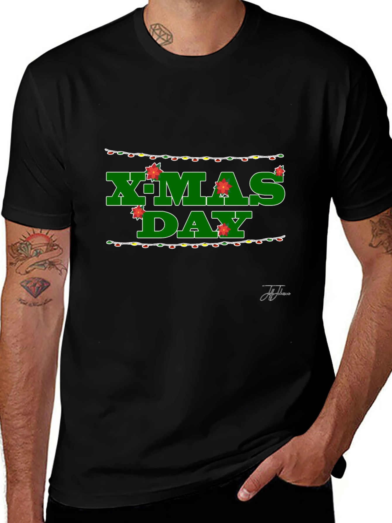 Festive X-Mas Day Graphic Tee