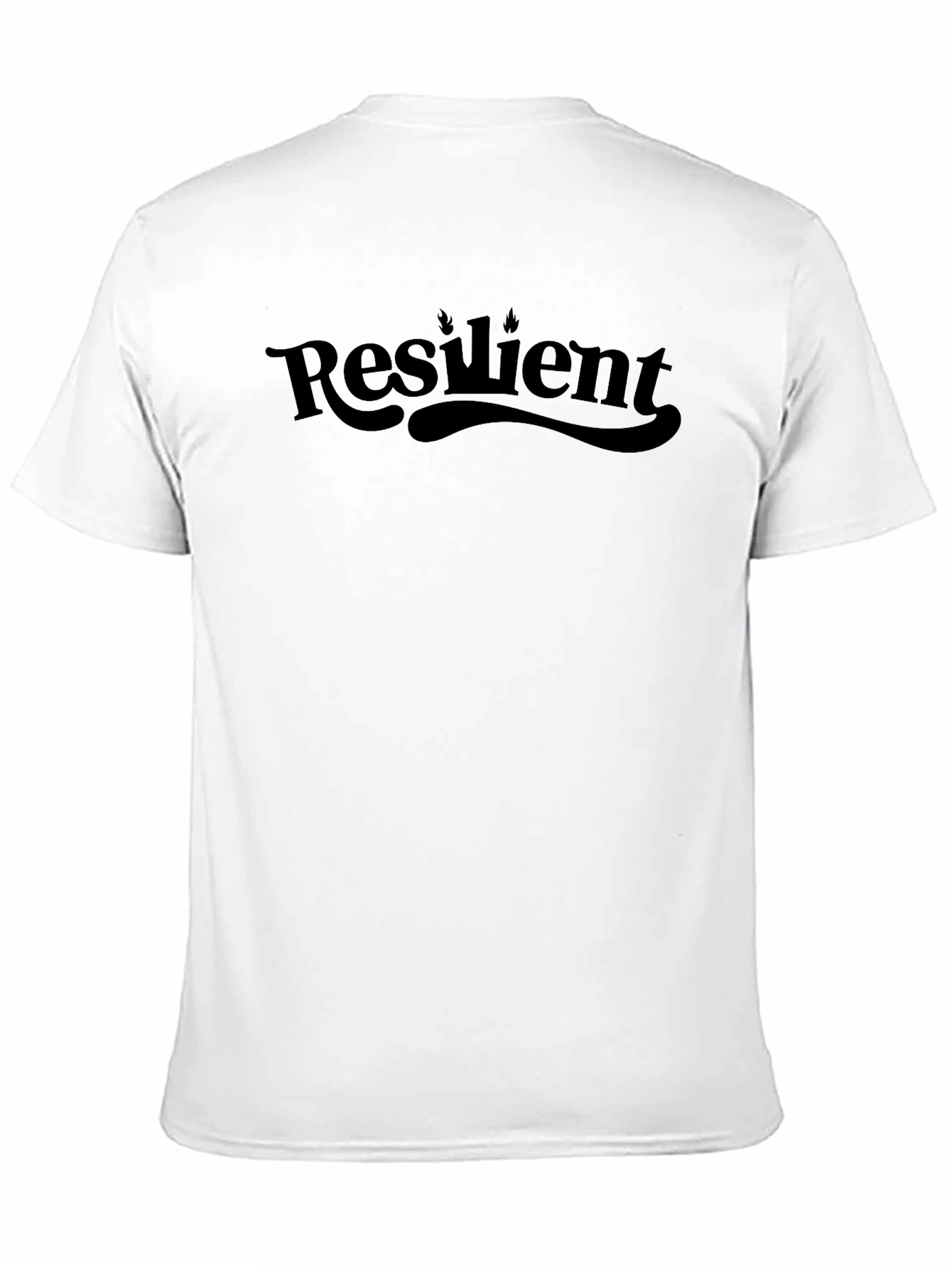 Resilient Black Graphic Tee - Mens