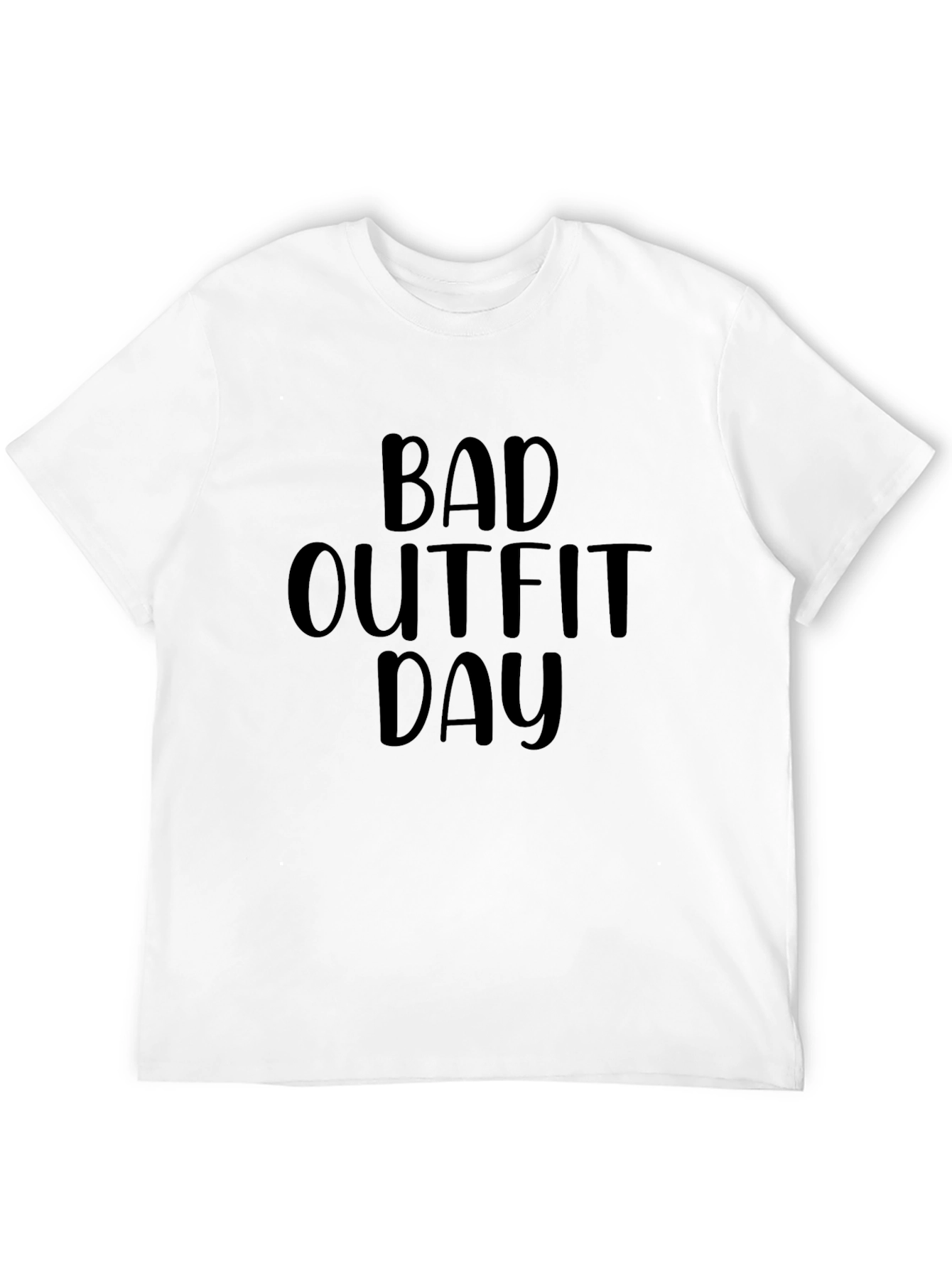 Bad Outfit Day Black Tee