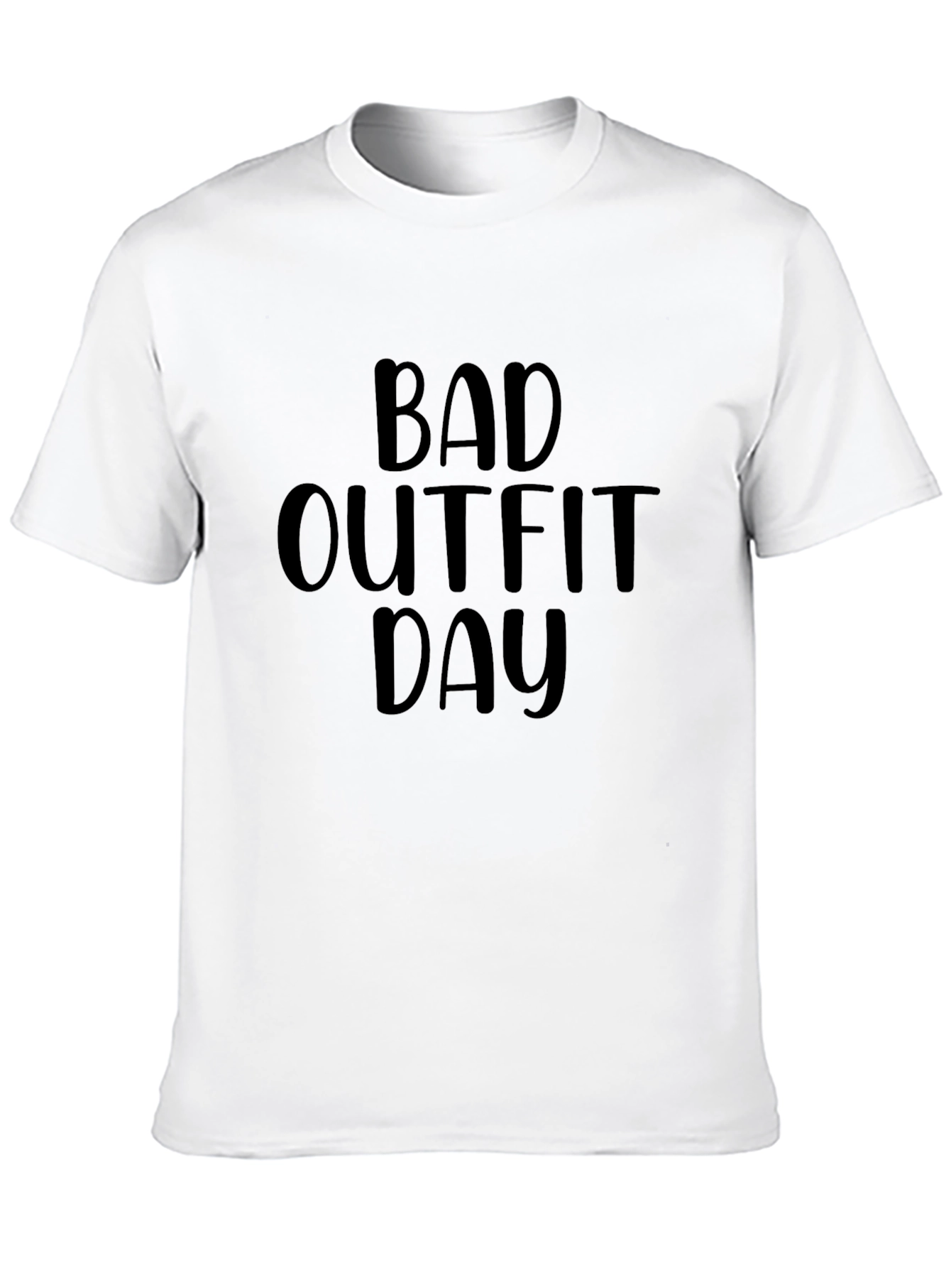 Bad Outfit Day Black Tee