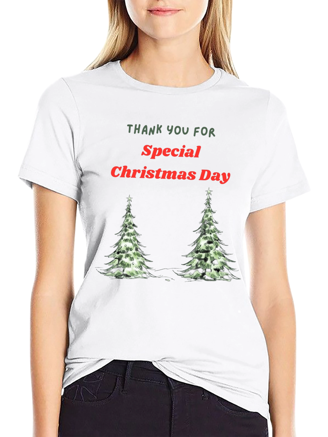 Christmas Special Day Black T-Shirt for Men