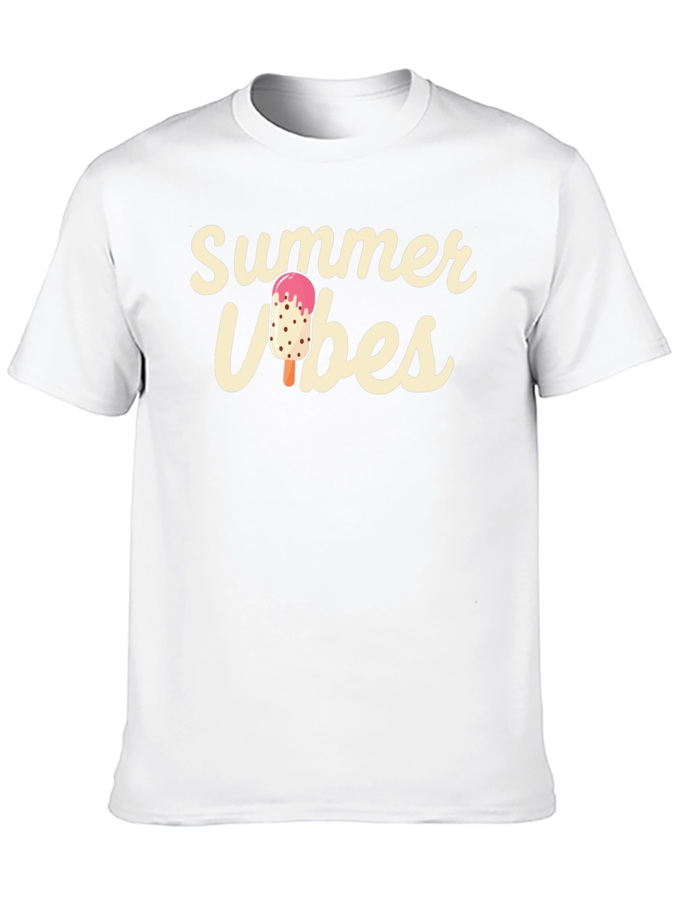 Summer Vibes Black T-Shirt