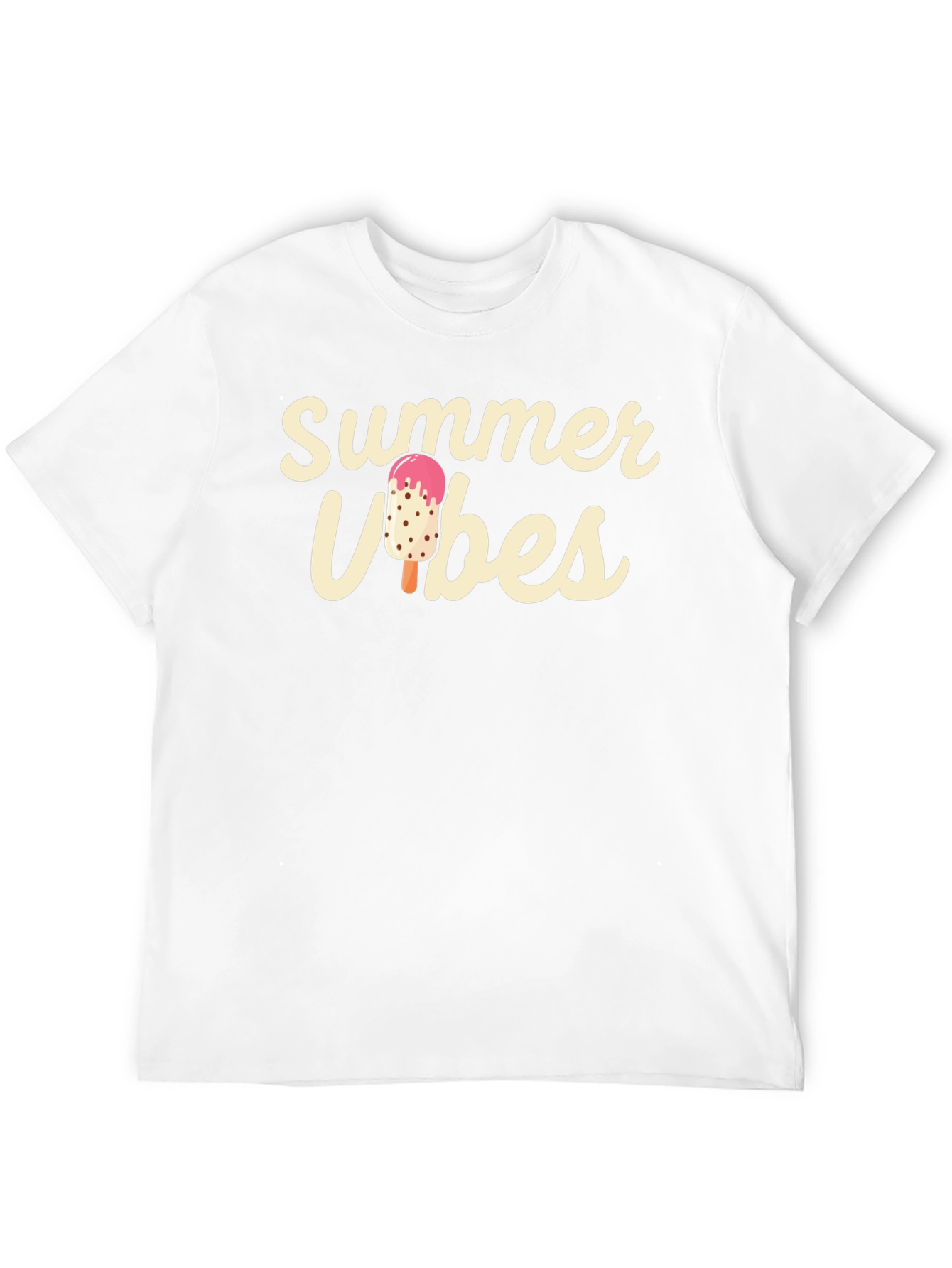 Summer Vibes Black T-Shirt
