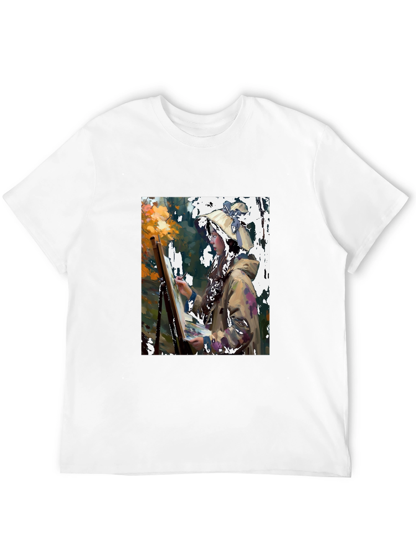 Artist Painting Graphic Tee
