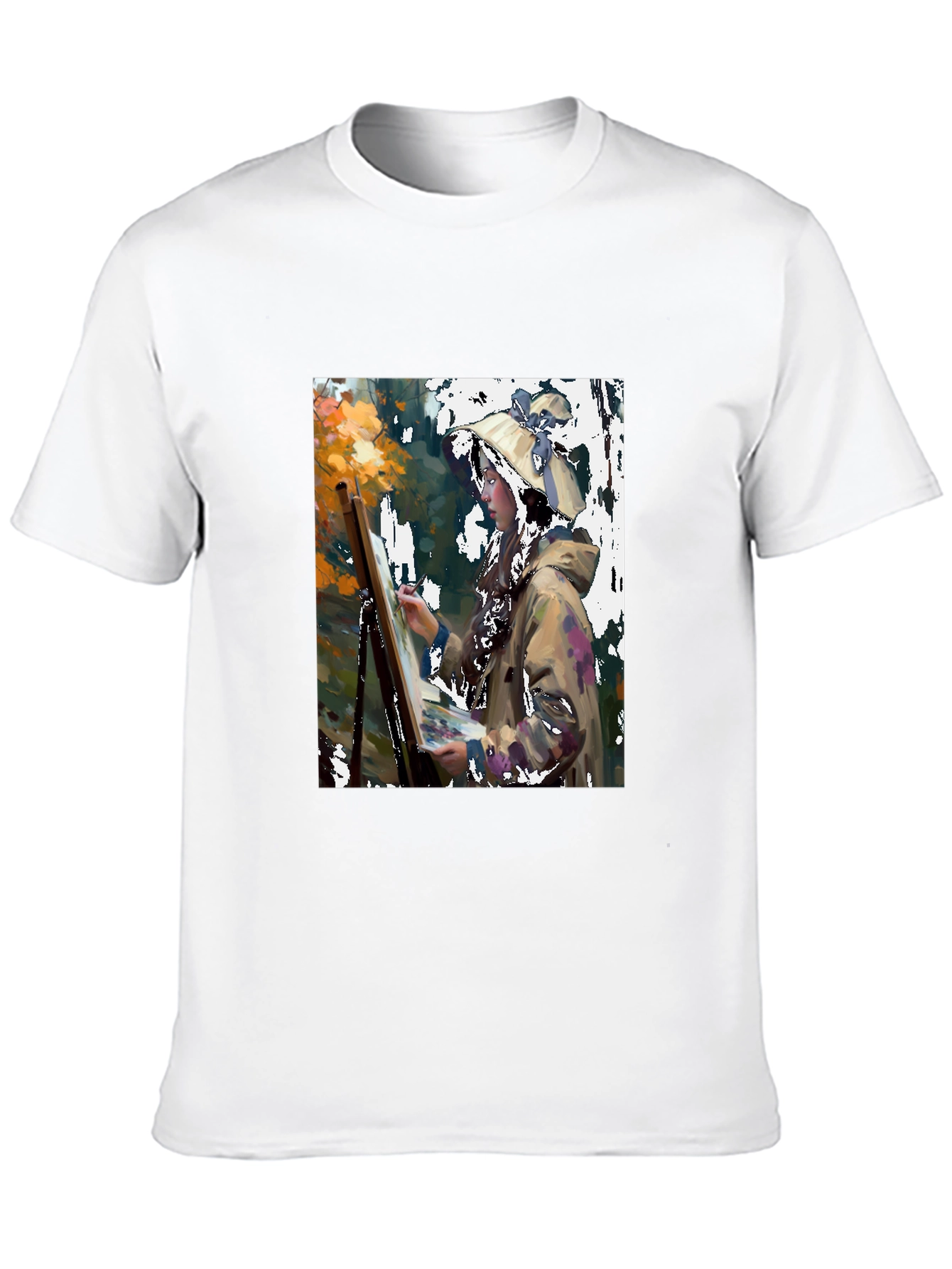 Artist Painting Graphic Tee