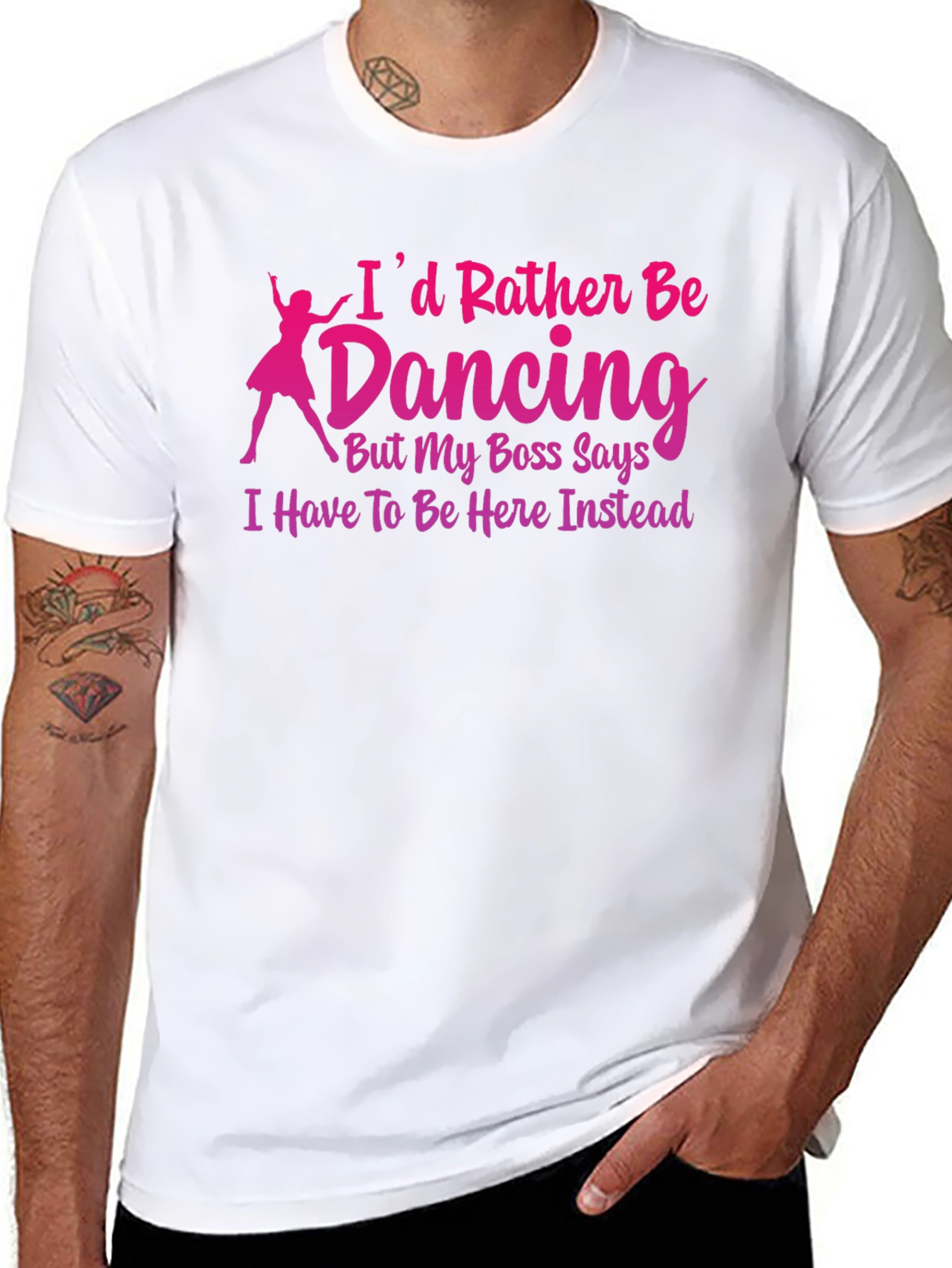 Id Rather Be Dancing Graphic Tee