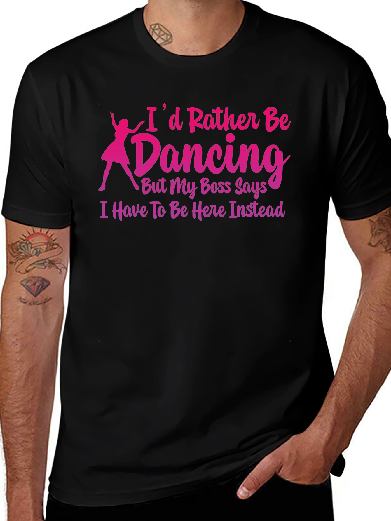 Id Rather Be Dancing Graphic Tee