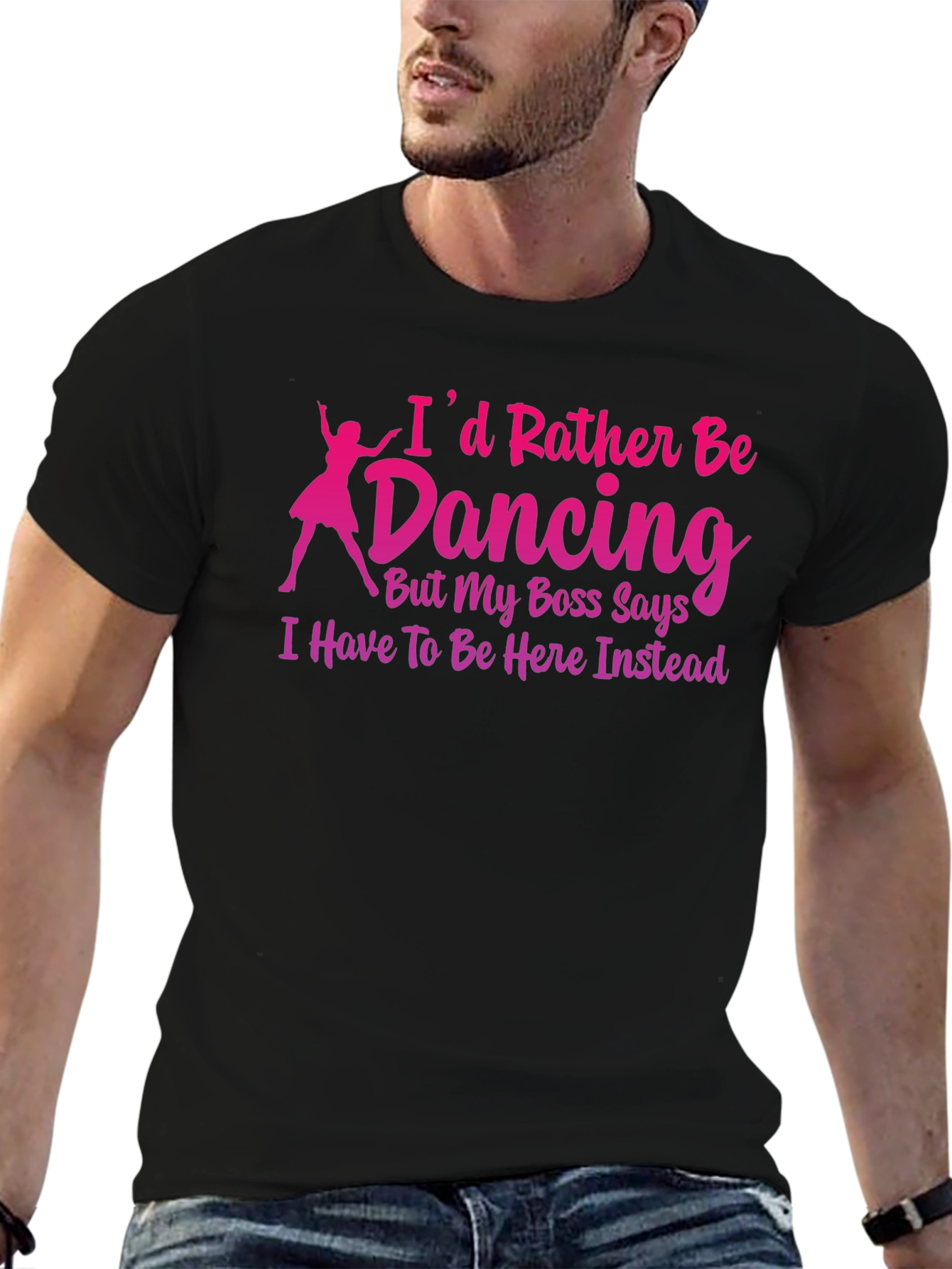Id Rather Be Dancing Graphic Tee