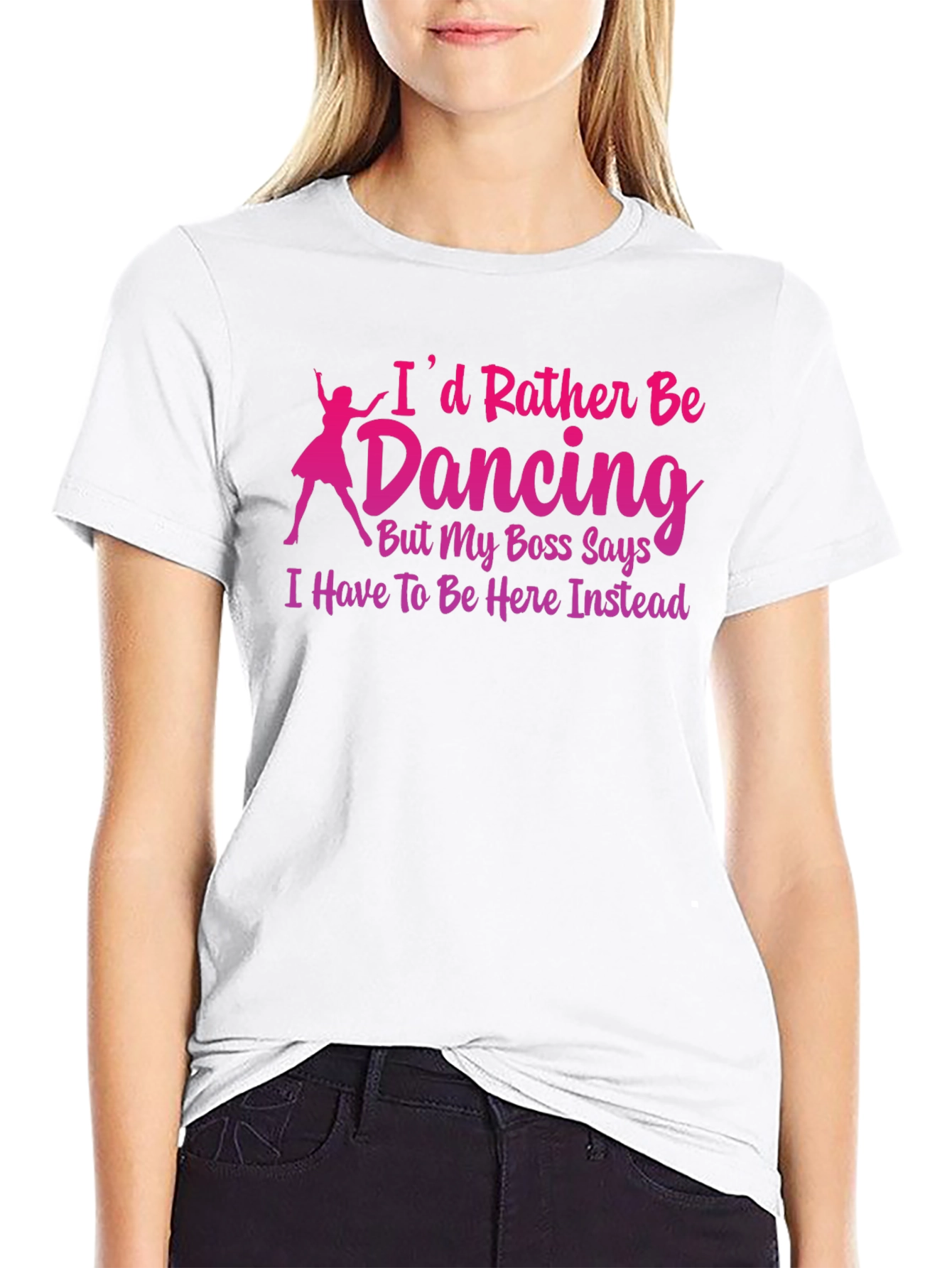 Id Rather Be Dancing Graphic Tee
