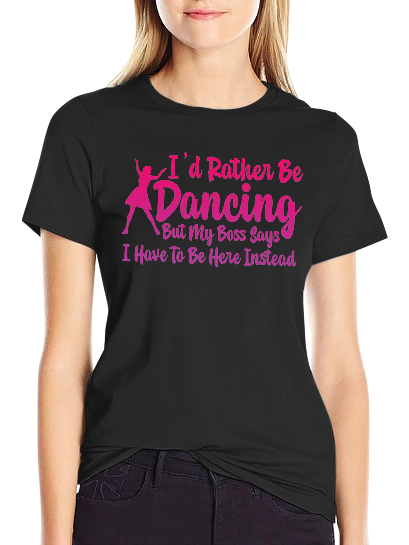 Id Rather Be Dancing Graphic Tee