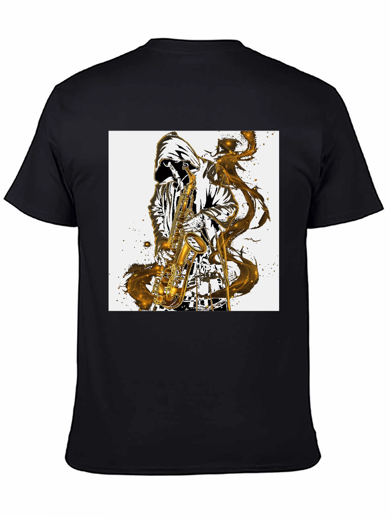 Saxophone Player Graphic T-Shirt - Cool Musician Tee