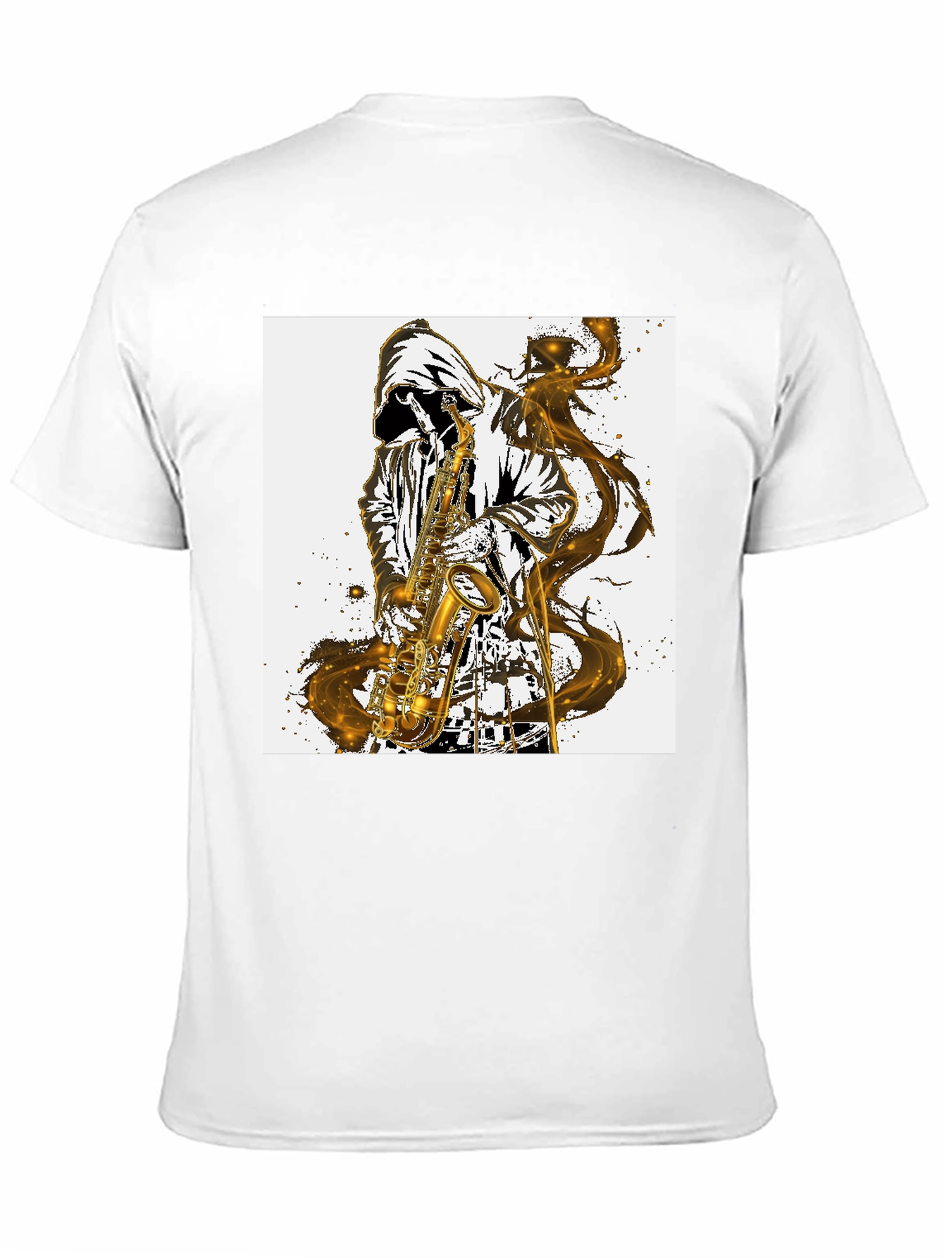 Saxophone Player Graphic T-Shirt - Cool Musician Tee