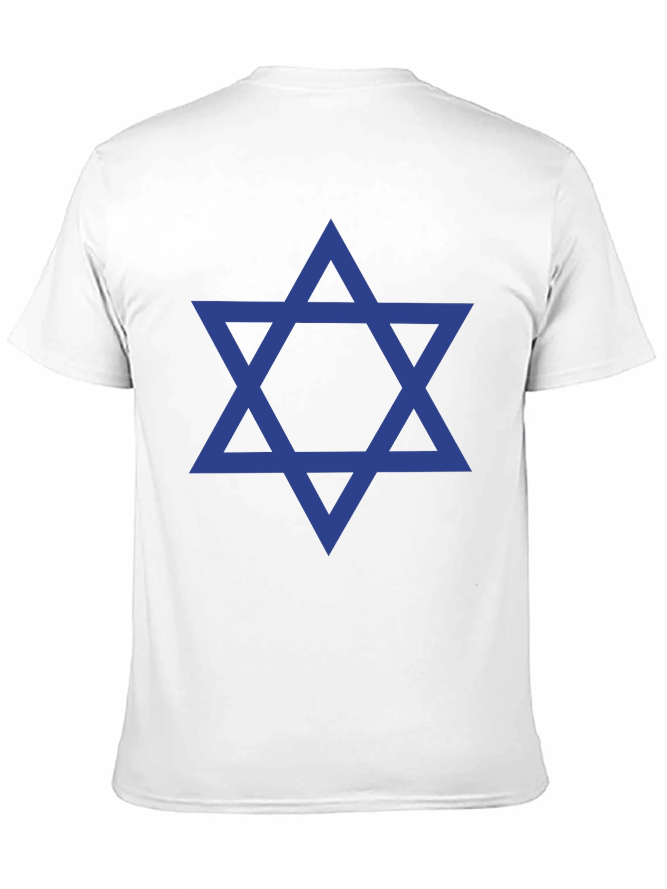 Star of David Mens Black T-Shirt