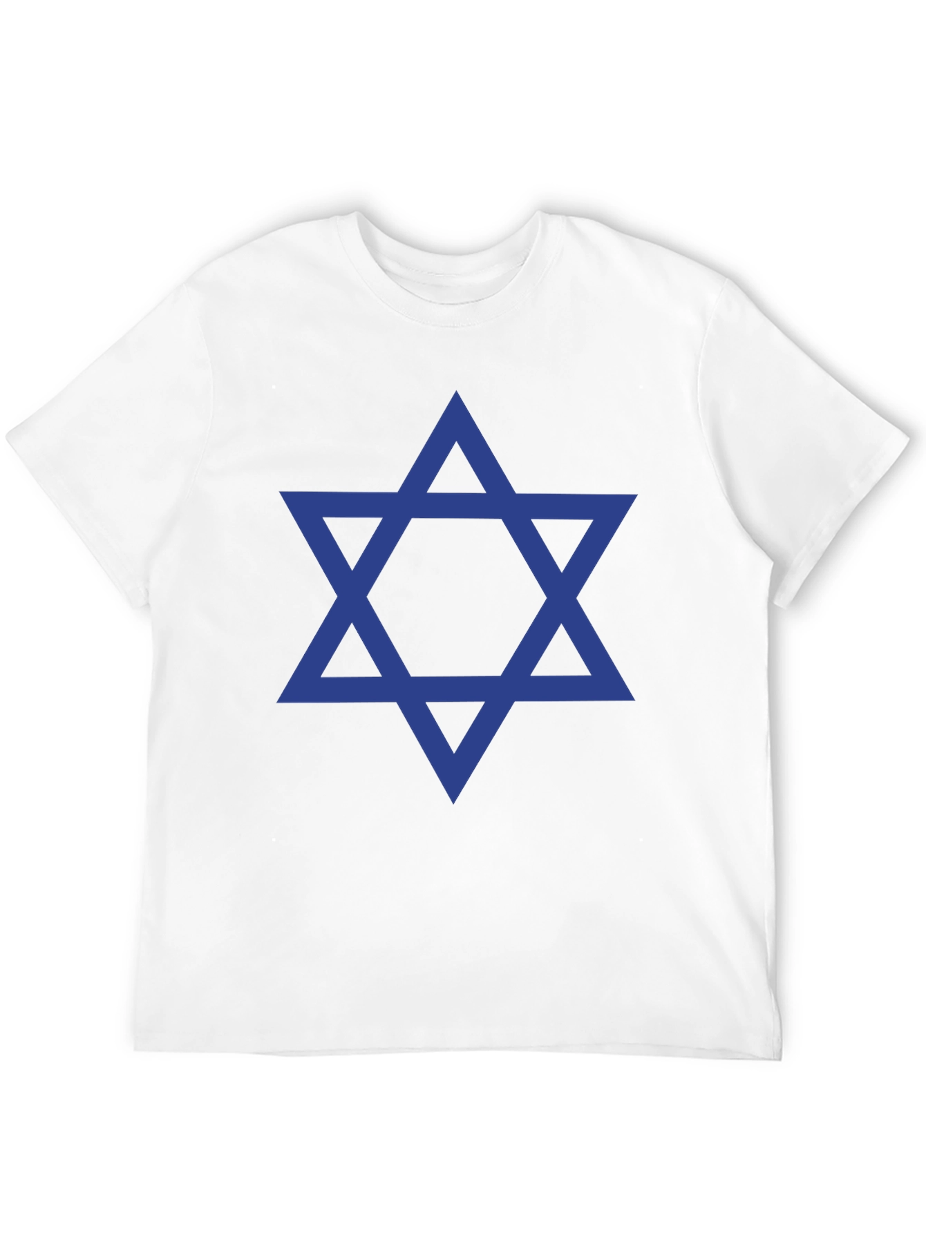 Star of David Mens Black T-Shirt