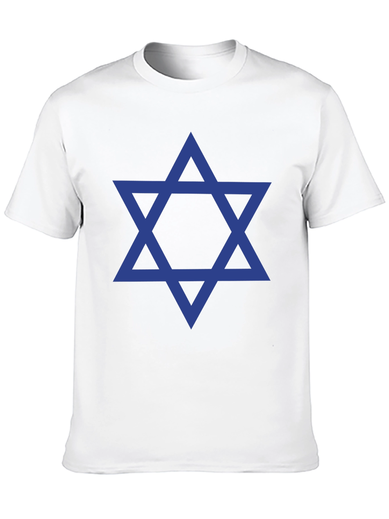 Star of David Mens Black T-Shirt