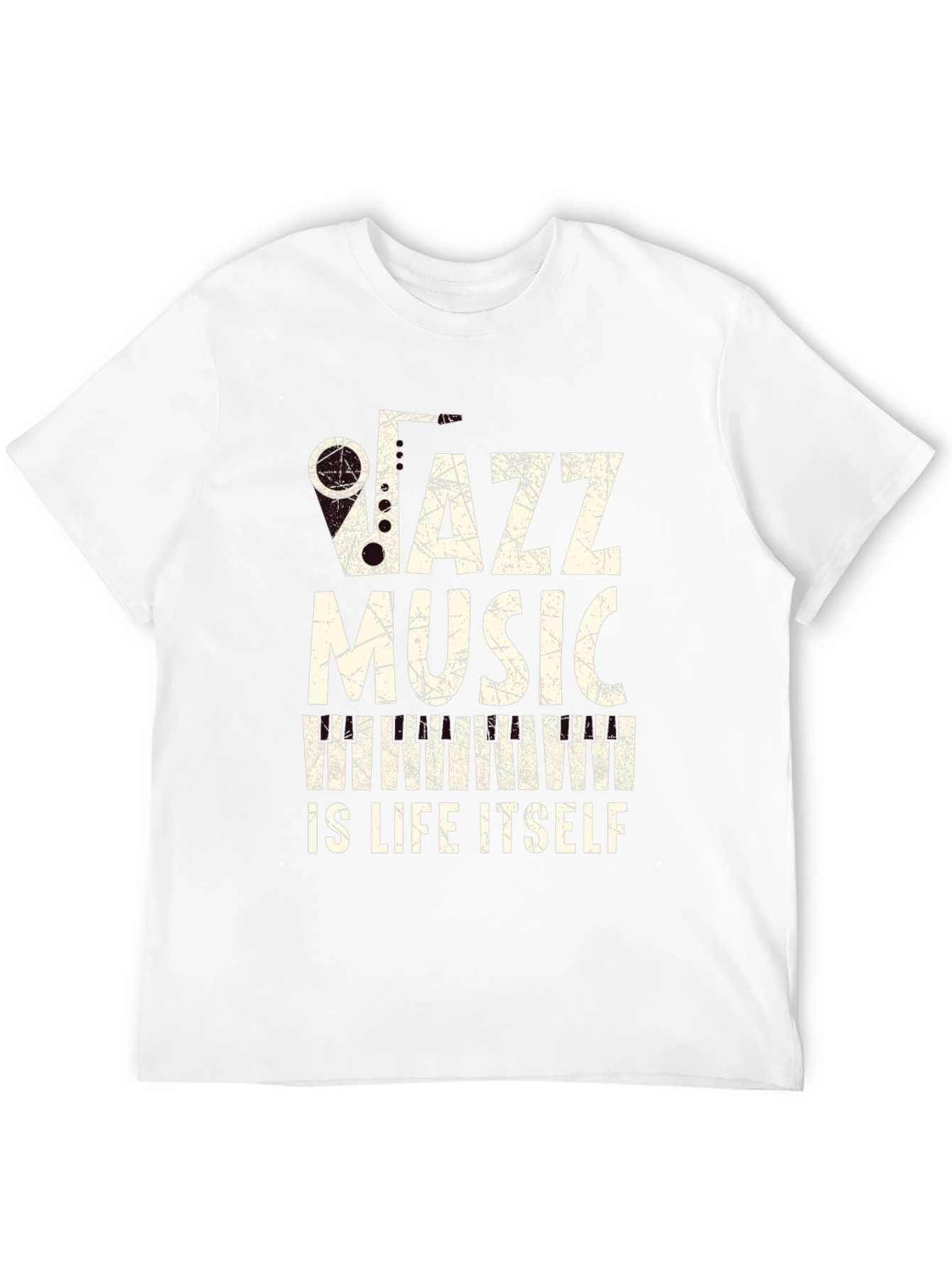 Jazz Music is Life Itself Graphic T-Shirt