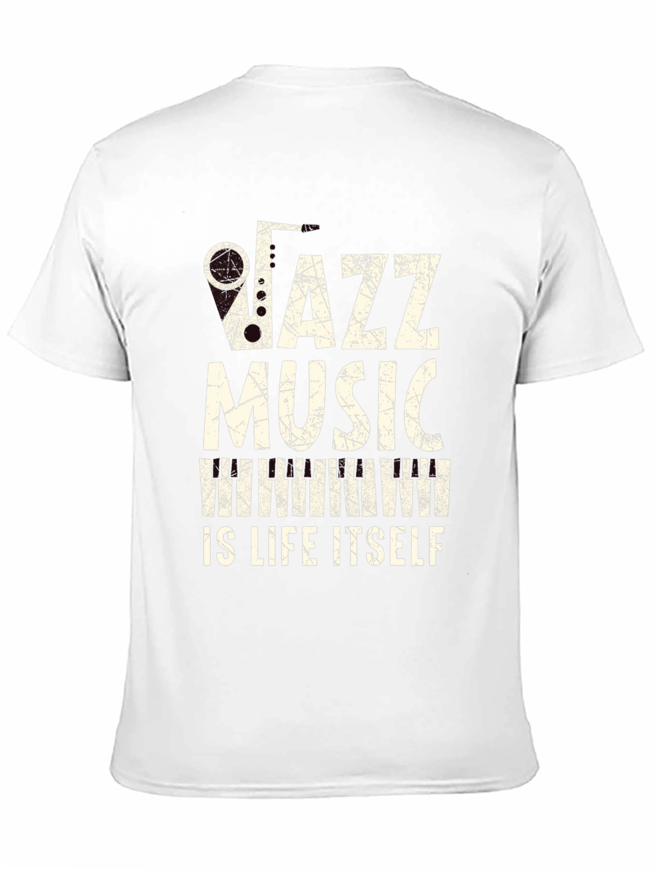 Jazz Music is Life Itself Graphic T-Shirt