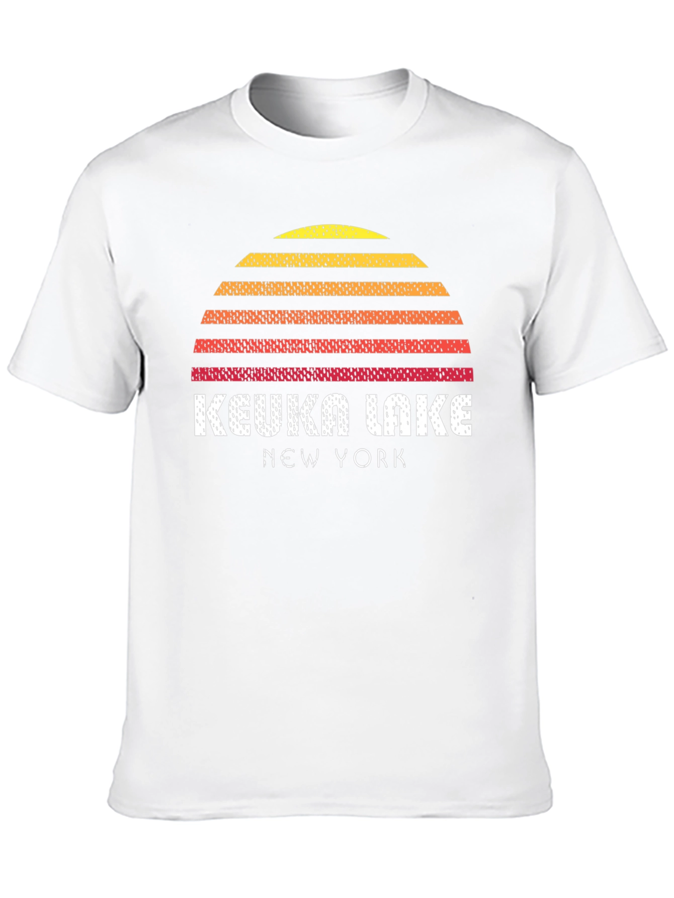 Keuka Lake New York Sunset Graphic Tee