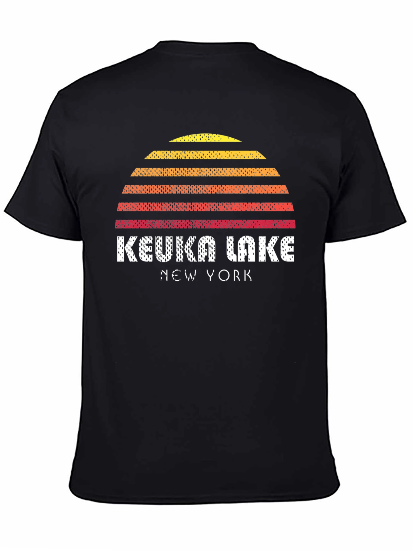 Keuka Lake New York Sunset Graphic Tee