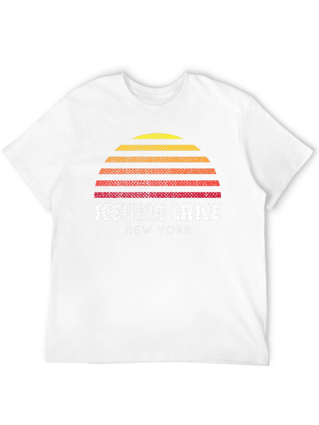 Keuka Lake New York Sunset Graphic Tee