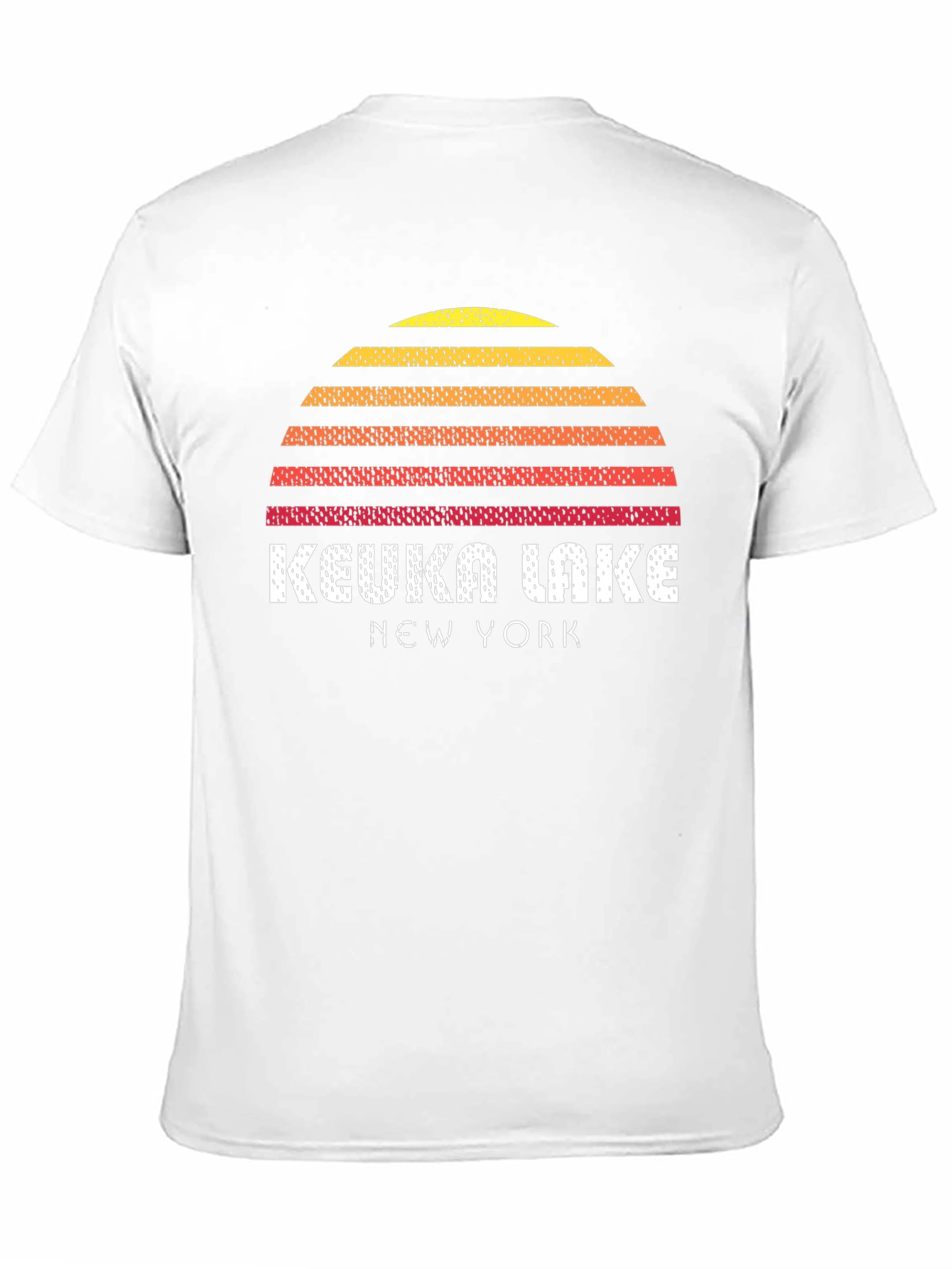 Keuka Lake New York Sunset Graphic Tee