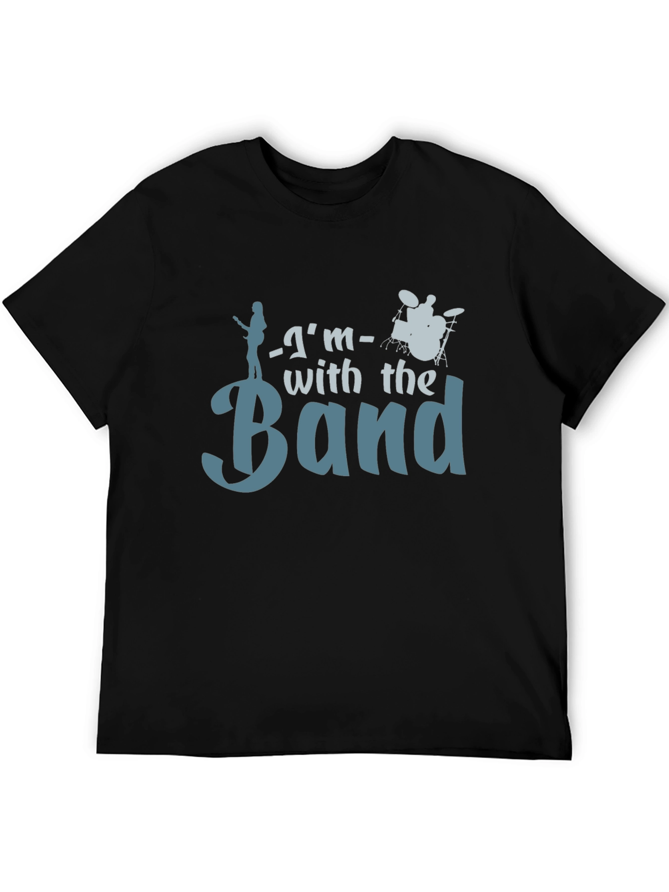 Im With The Band Graphic Tee - Black