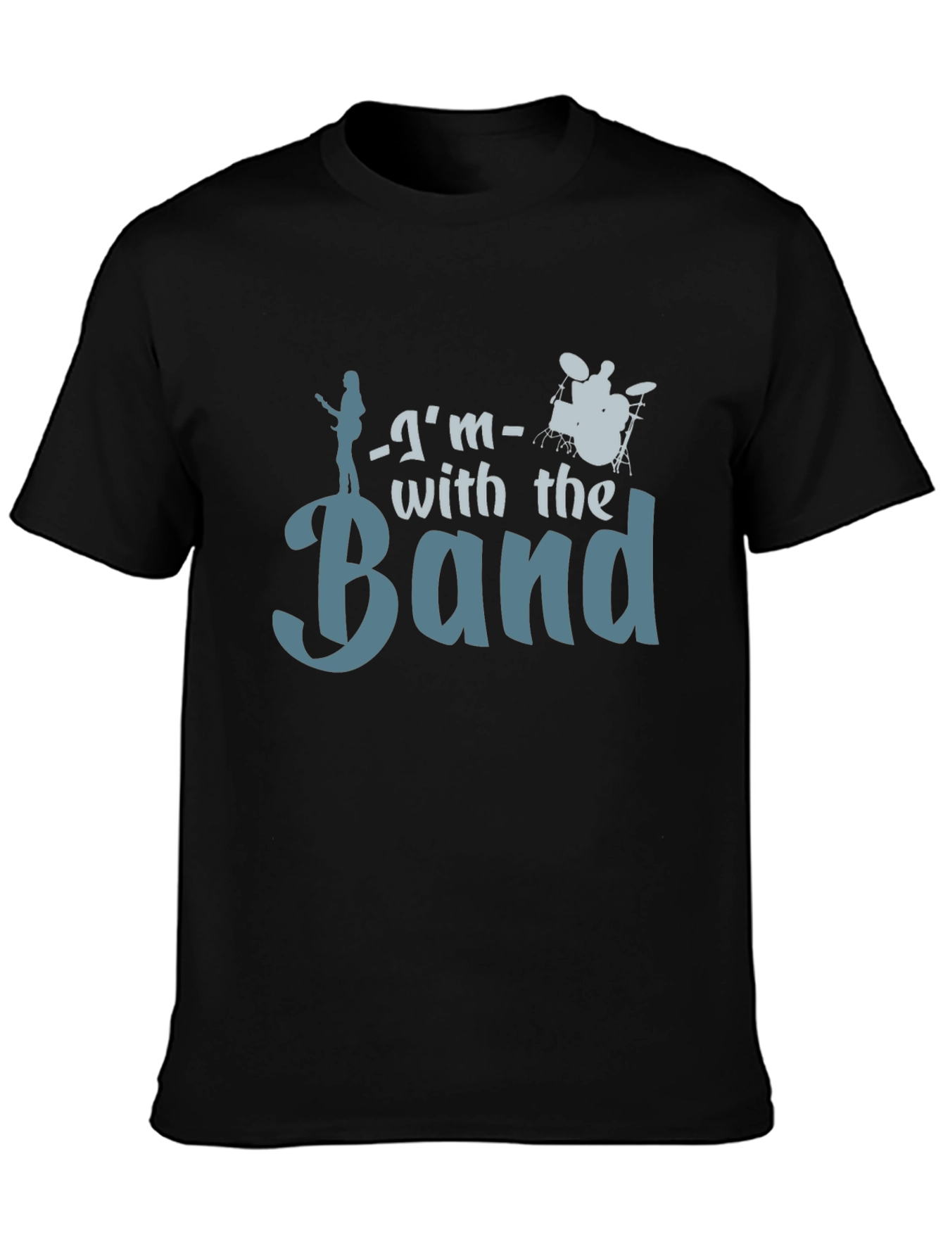 Im With The Band Graphic Tee - Black