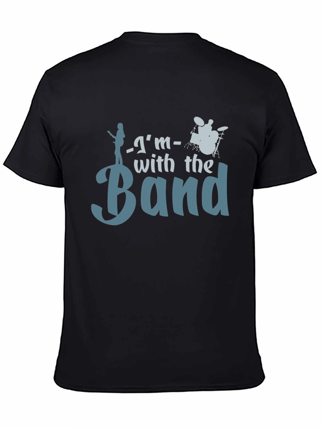 Im With The Band Graphic Tee - Black