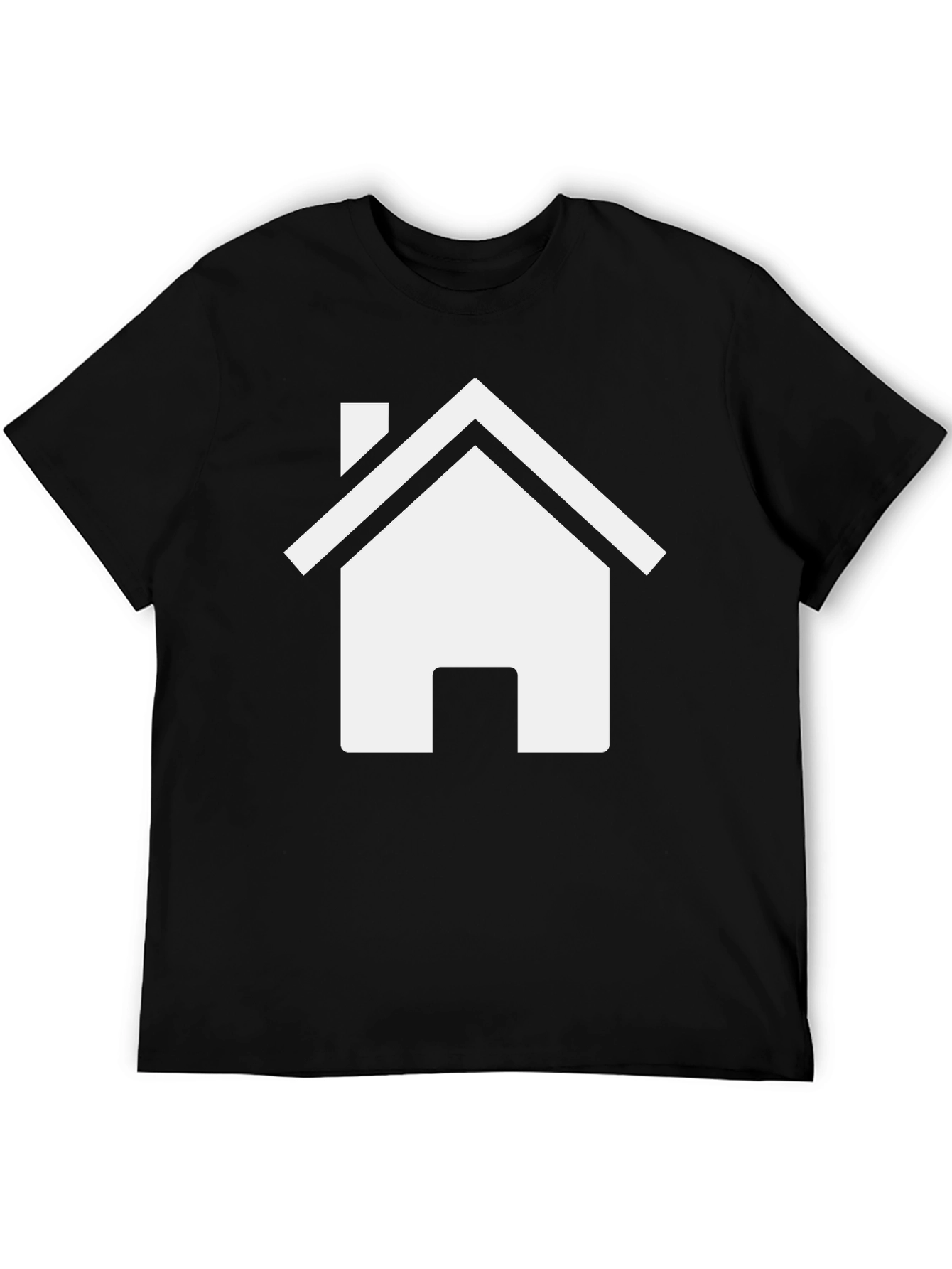 Home Icon Graphic Tee - Simple Comfort