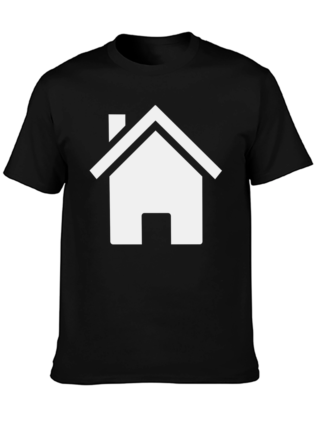 Home Icon Graphic Tee - Simple Comfort