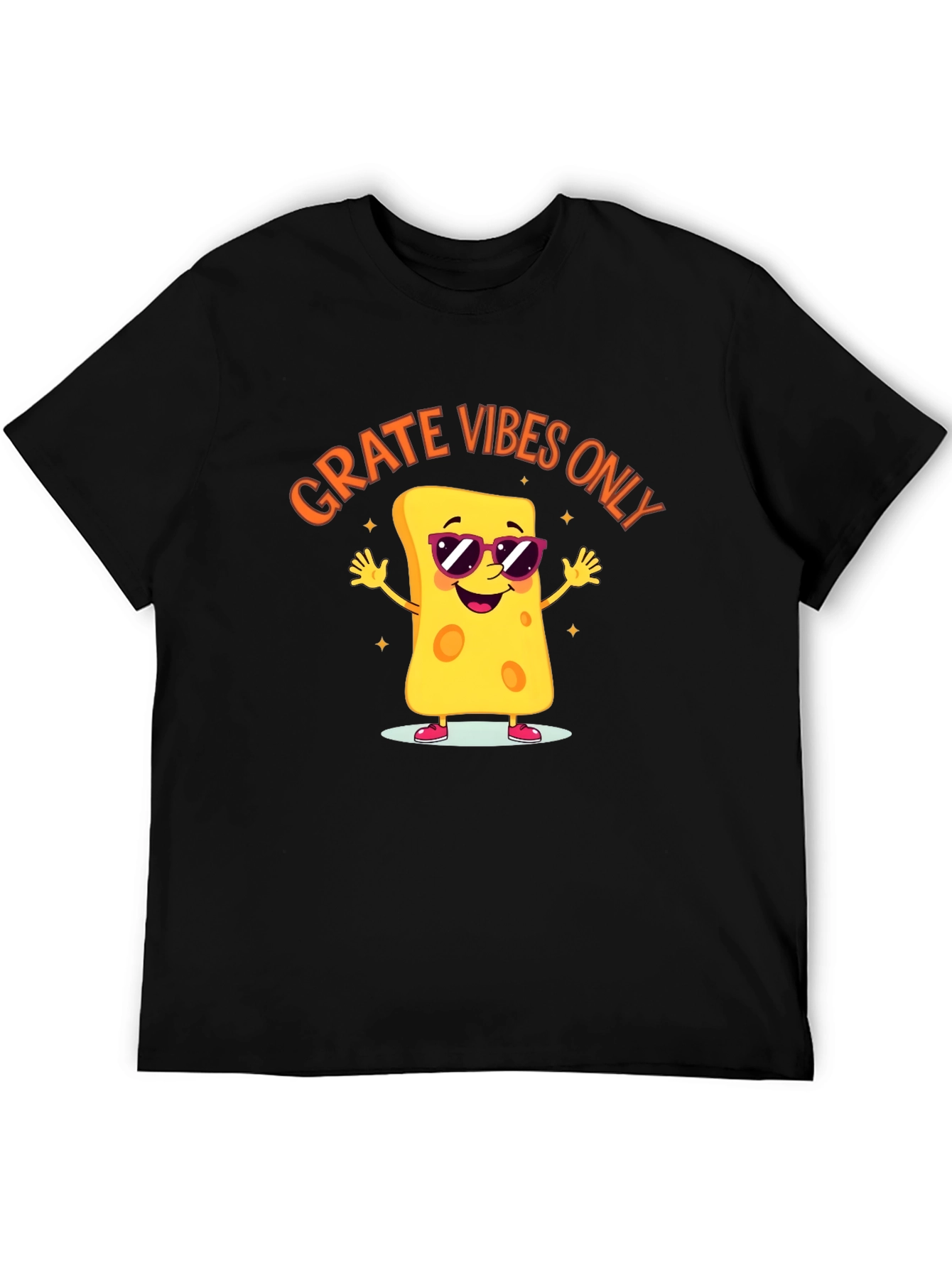 Grate Vibes Only Cheese T-Shirt