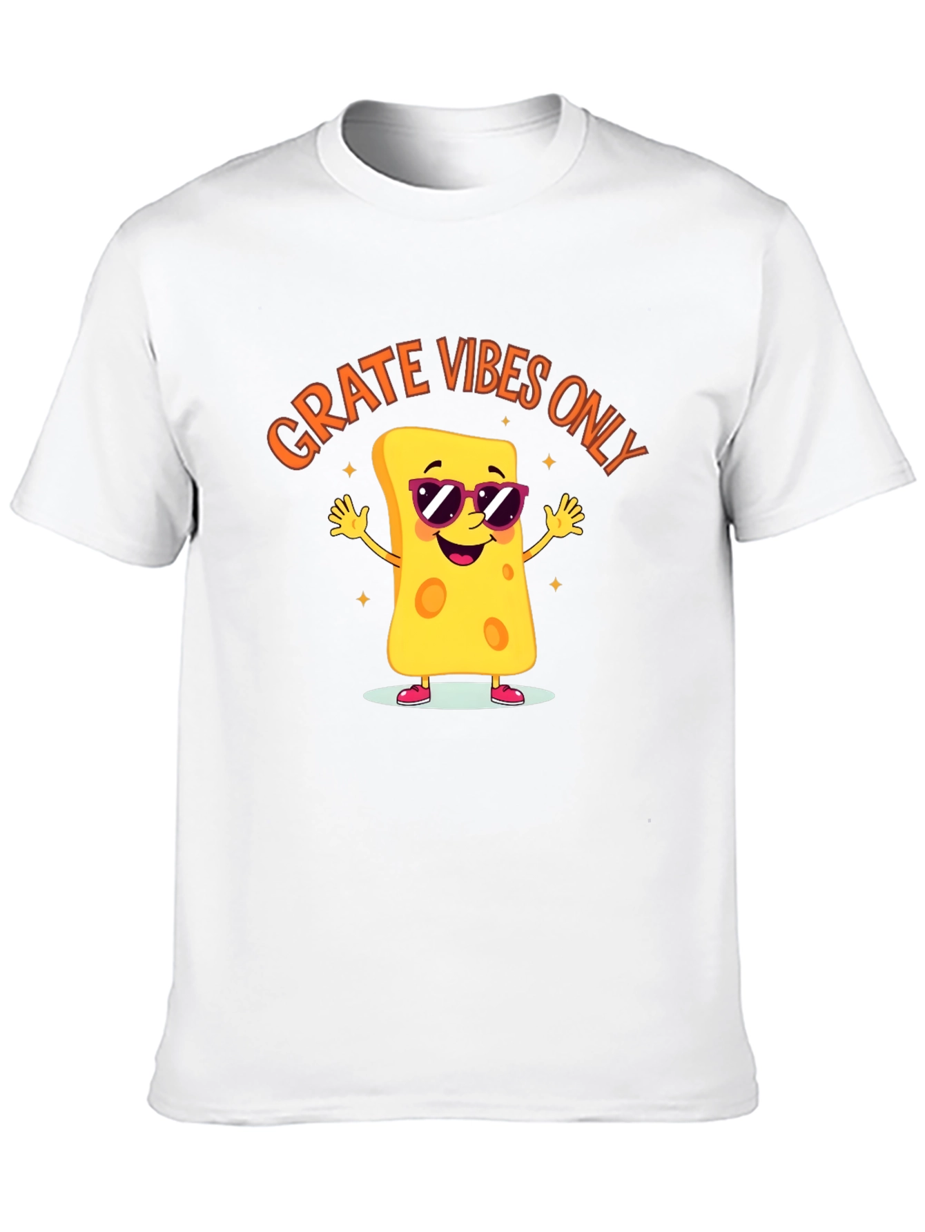 Grate Vibes Only Cheese T-Shirt